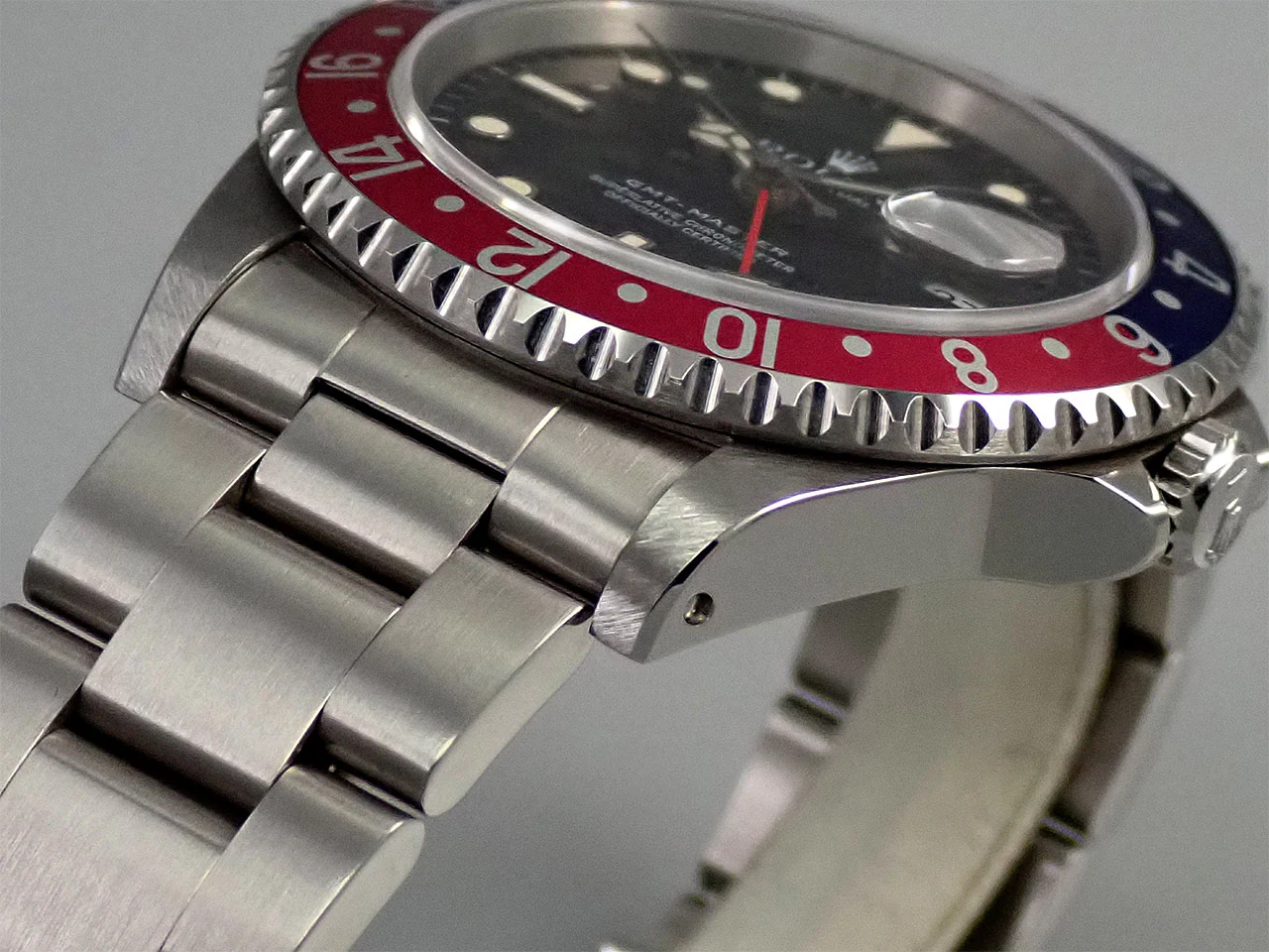 ロレックス GMTマスター Ref.16700 ステンレススチール ブラック文字盤 オイスターブレスレット - Image 7