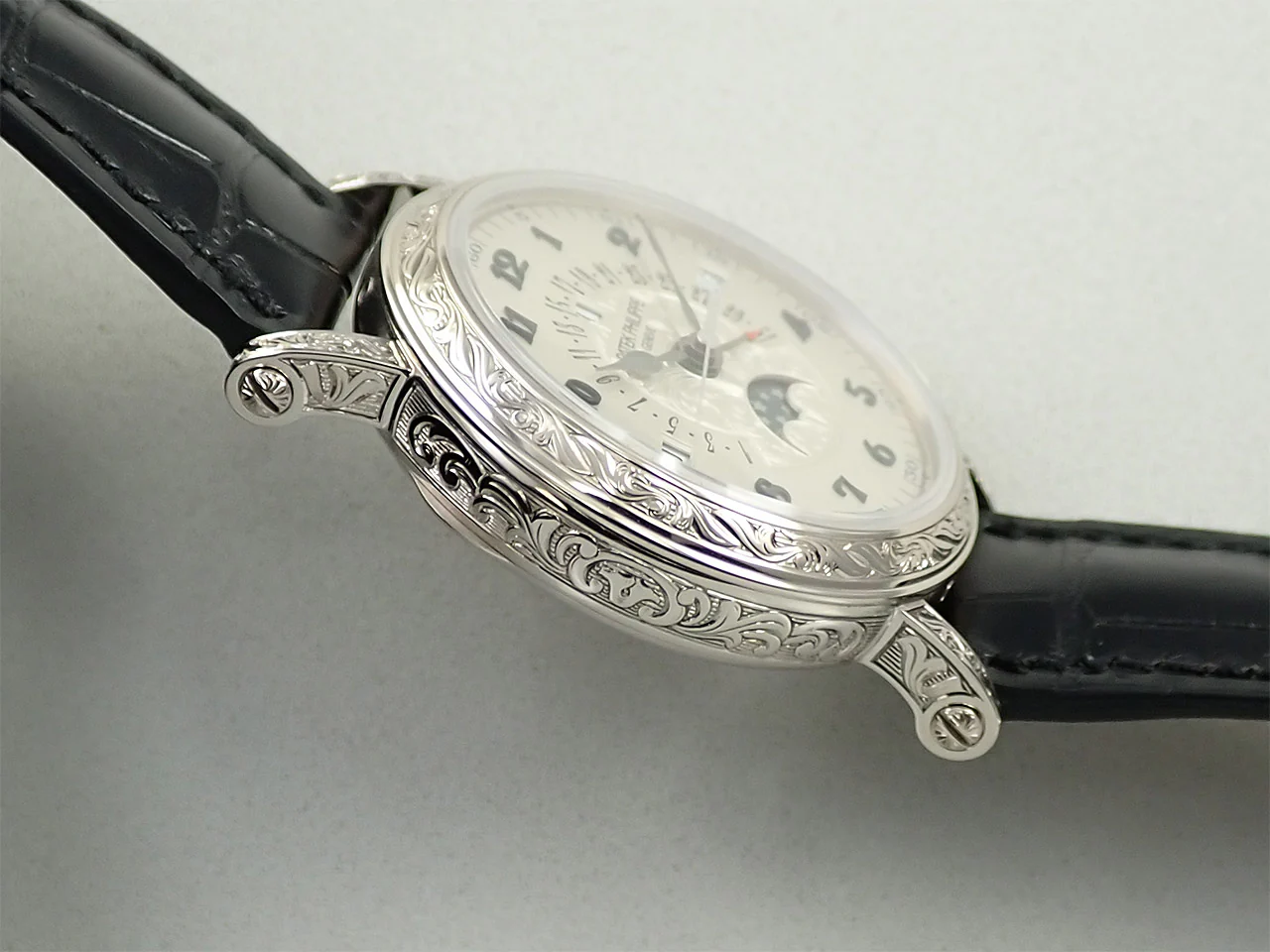 パテックフィリップ パーペチュアルカレンダー レトログラード Ref.5160/500G-001 ホワイトゴールド シルバー文字盤 - Image 5
