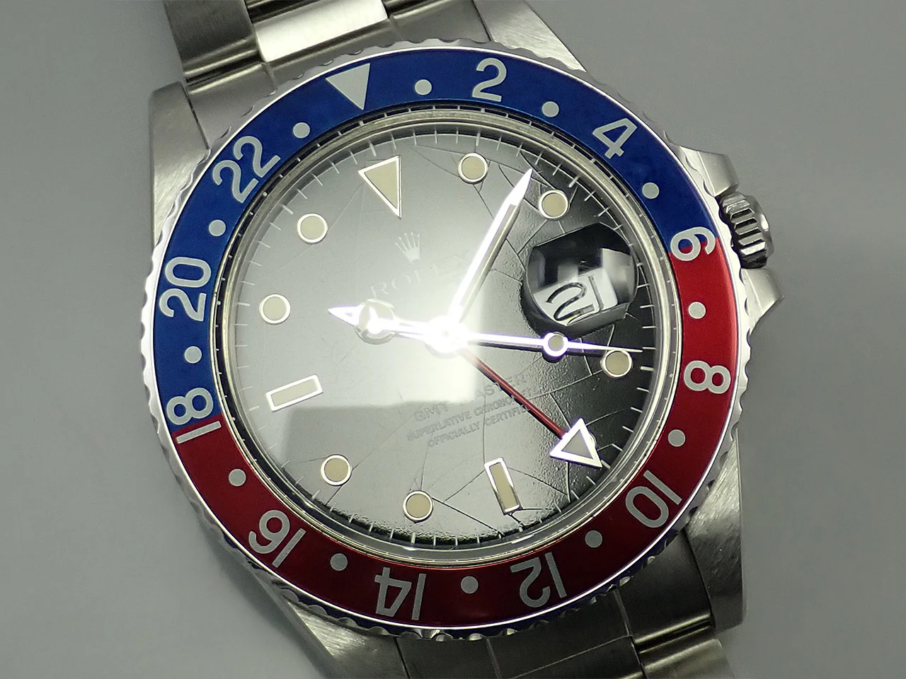 ロレックス GMTマスター Ref.16750 ステンレススチール ブラック文字盤 中古 UZZWF817 - Image 10