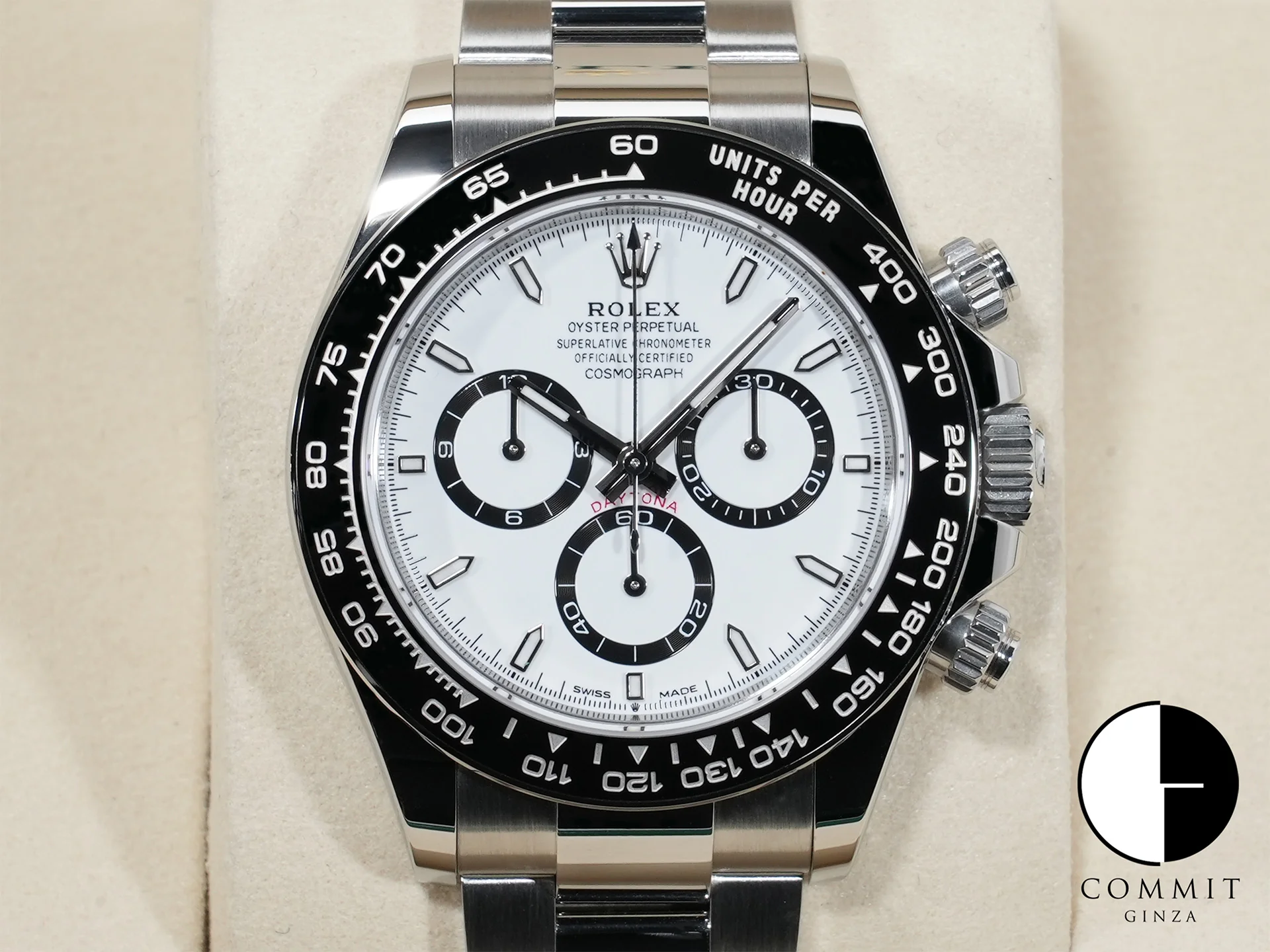 ロレックス デイトナ Ref.126500LN ステンレススチール ホワイト文字盤