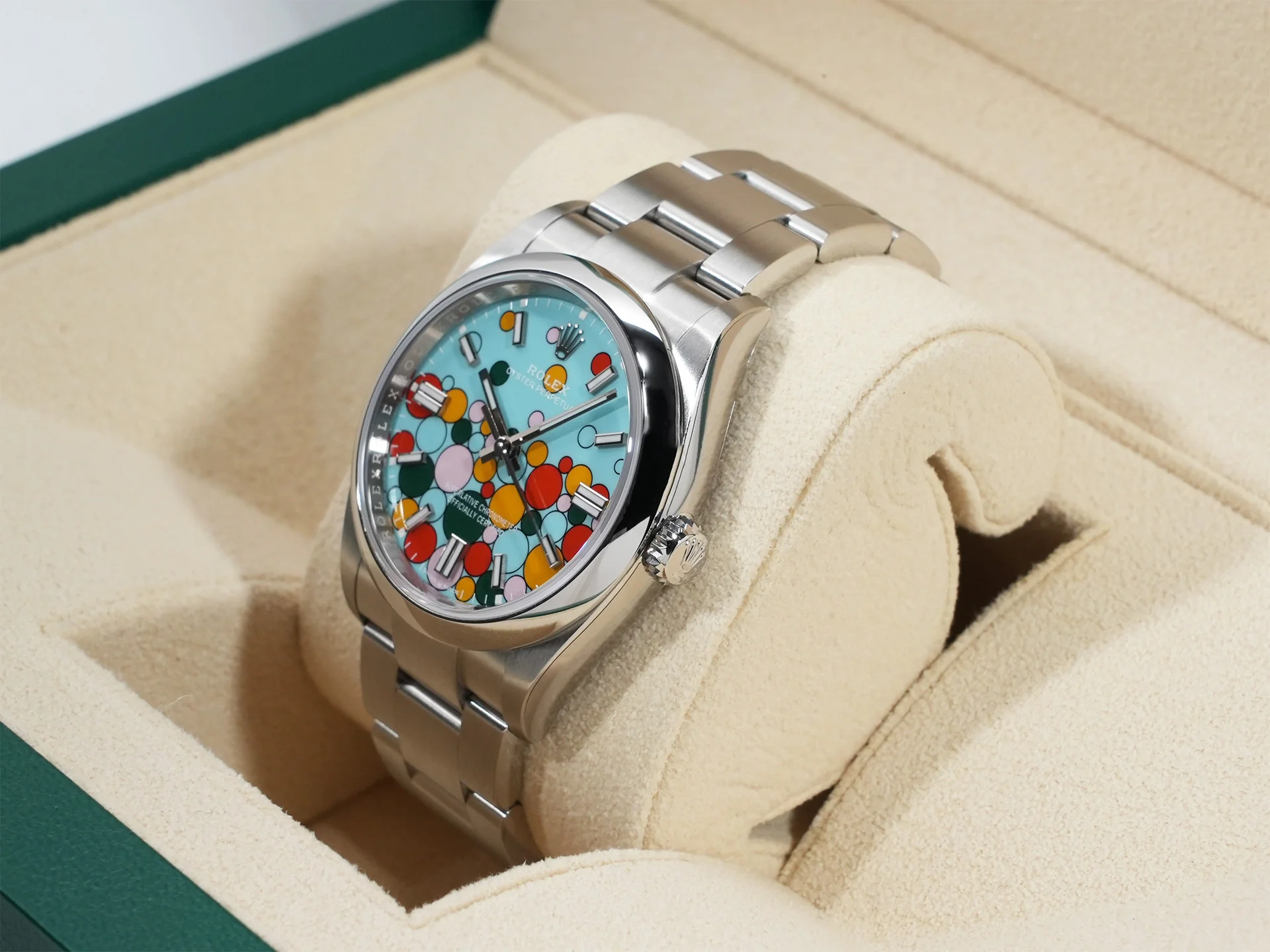 ロレックス オイスターパーペチュアル36 Ref.126000 ステンレススチール セレブレーションモチーフ文字盤 - Image 4
