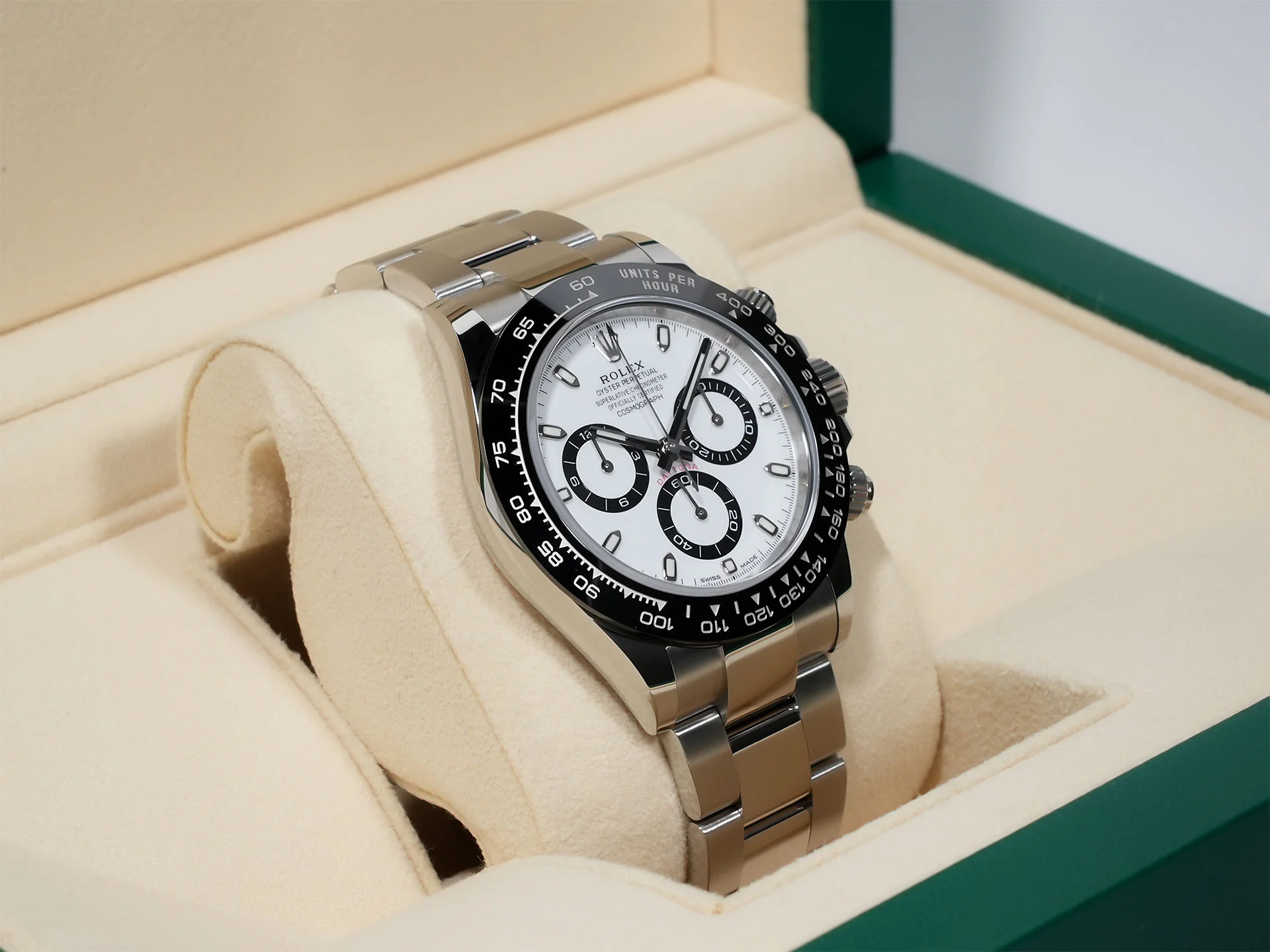 ロレックス デイトナ Ref.116500LN ステンレススチール ホワイト文字盤 - Image 5