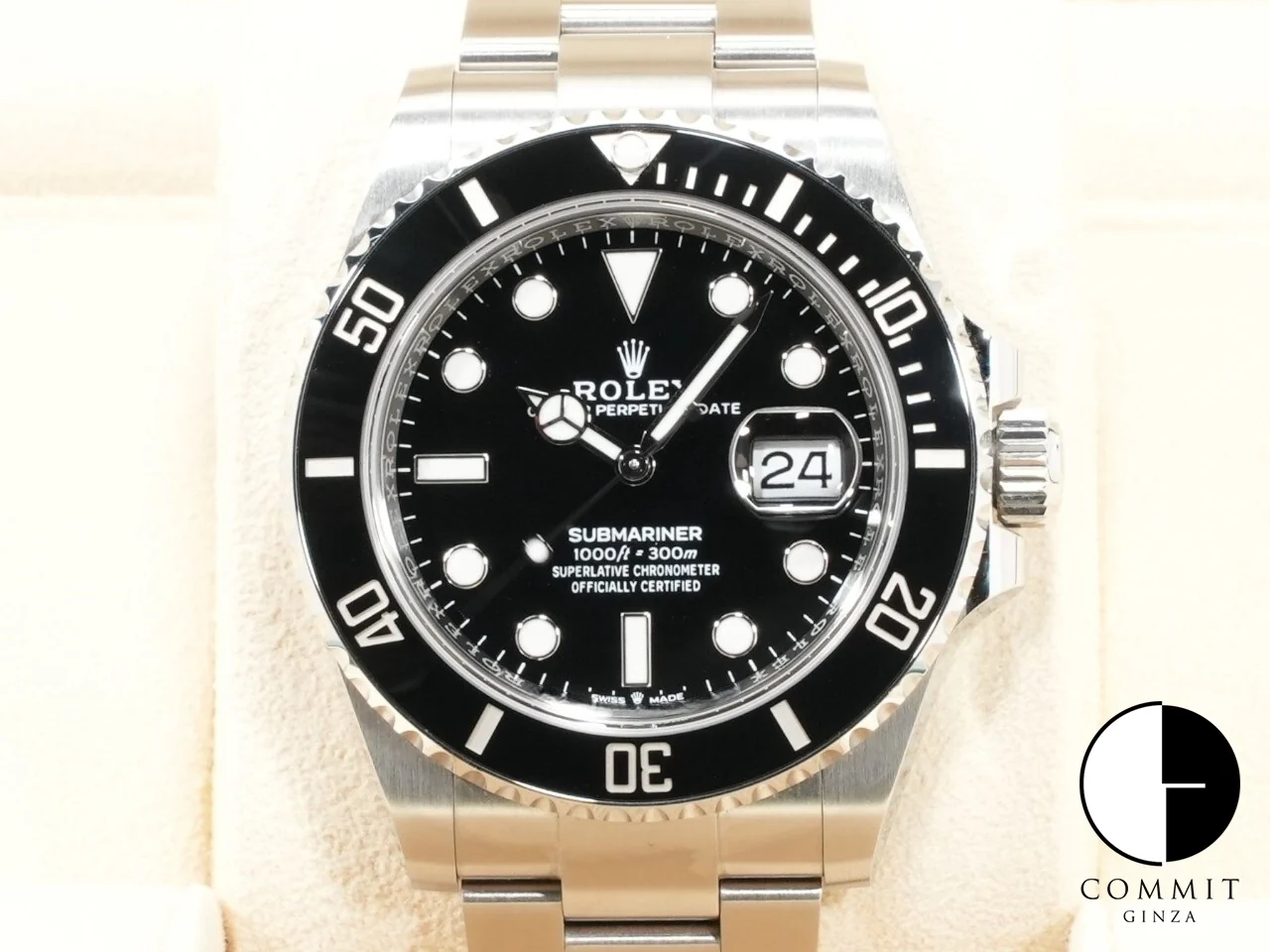 ロレックス サブマリーナー デイト Ref.126610LN ステンレススチール ブラック文字盤