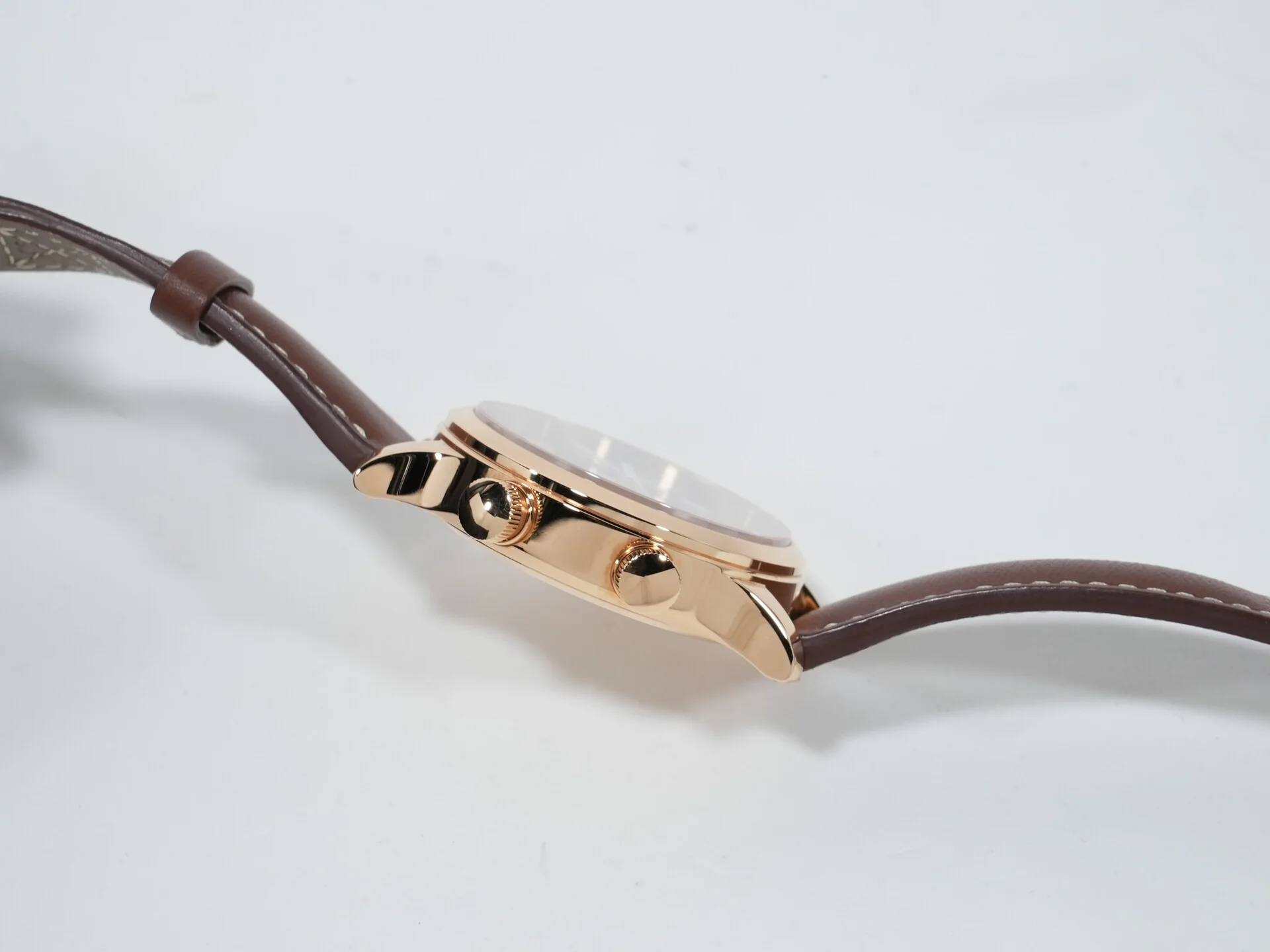 パテックフィリップ カラトラバ パイロット トラベルタイム Ref.7234R-001 ローズゴールド ブラウン文字盤 美中古 v46geafb - Image 5