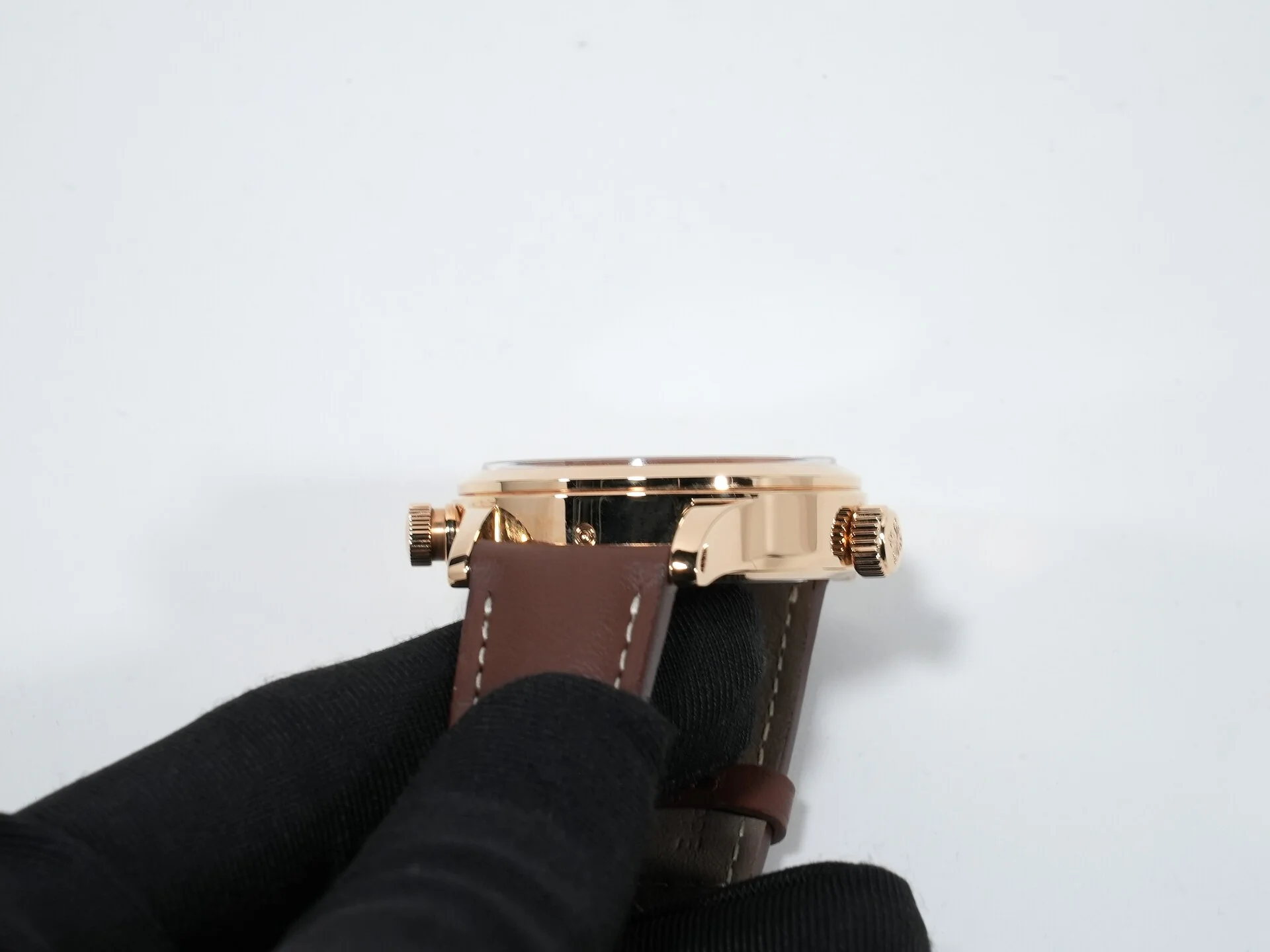 パテックフィリップ カラトラバ パイロット トラベルタイム Ref.7234R-001 ローズゴールド ブラウン文字盤 美中古 v46geafb - Image 6