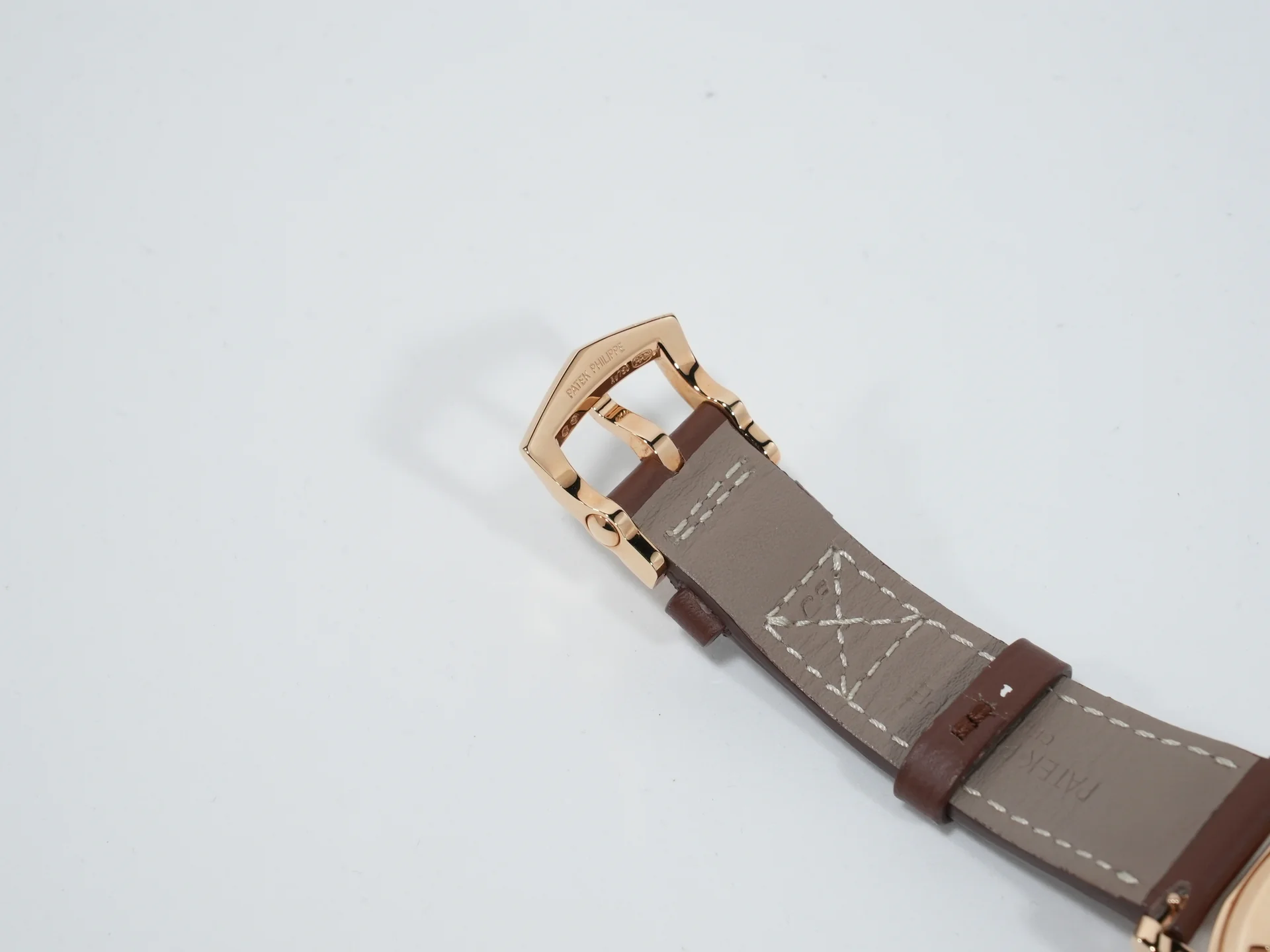 パテックフィリップ カラトラバ パイロット トラベルタイム Ref.7234R-001 ローズゴールド ブラウン文字盤 美中古 v46geafb - Image 9