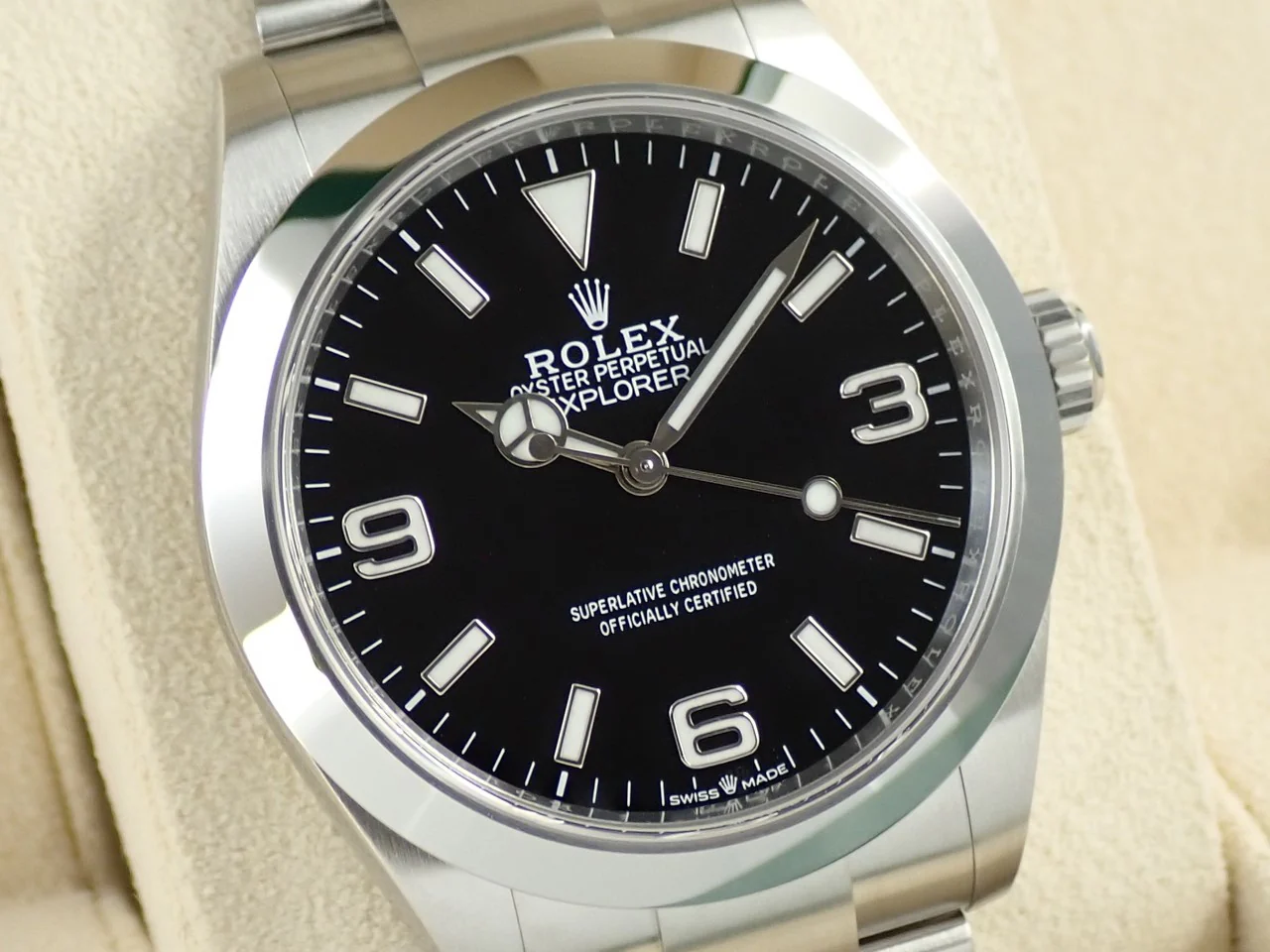 ロレックス エクスプローラー40 Ref.224270 ステンレススチール ブラック文字盤 - Image 3