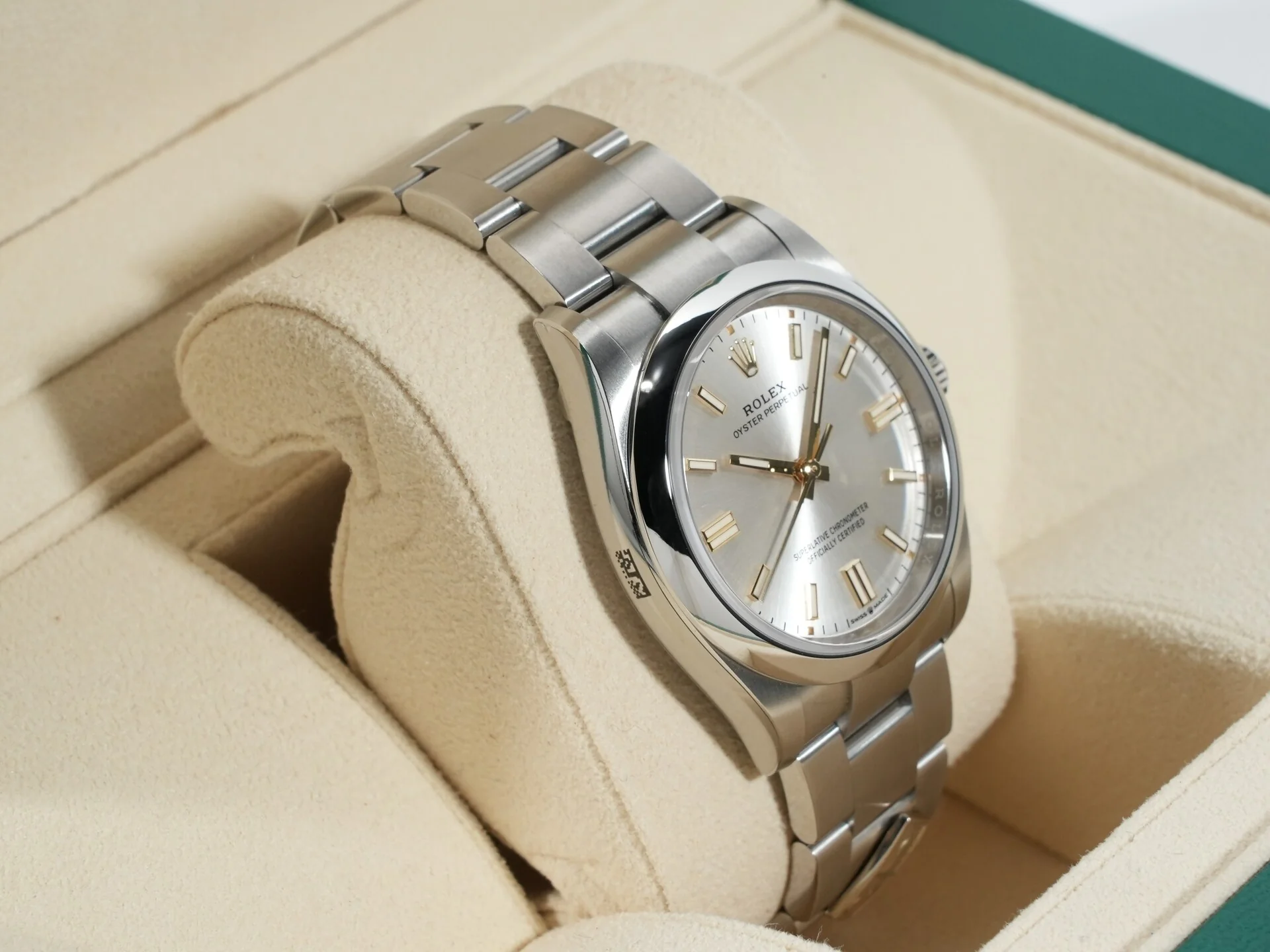 ロレックス オイスターパーペチュアル36 ドミノピザ Ref.126000 ステンレススチール シルバー文字盤 - Image 5