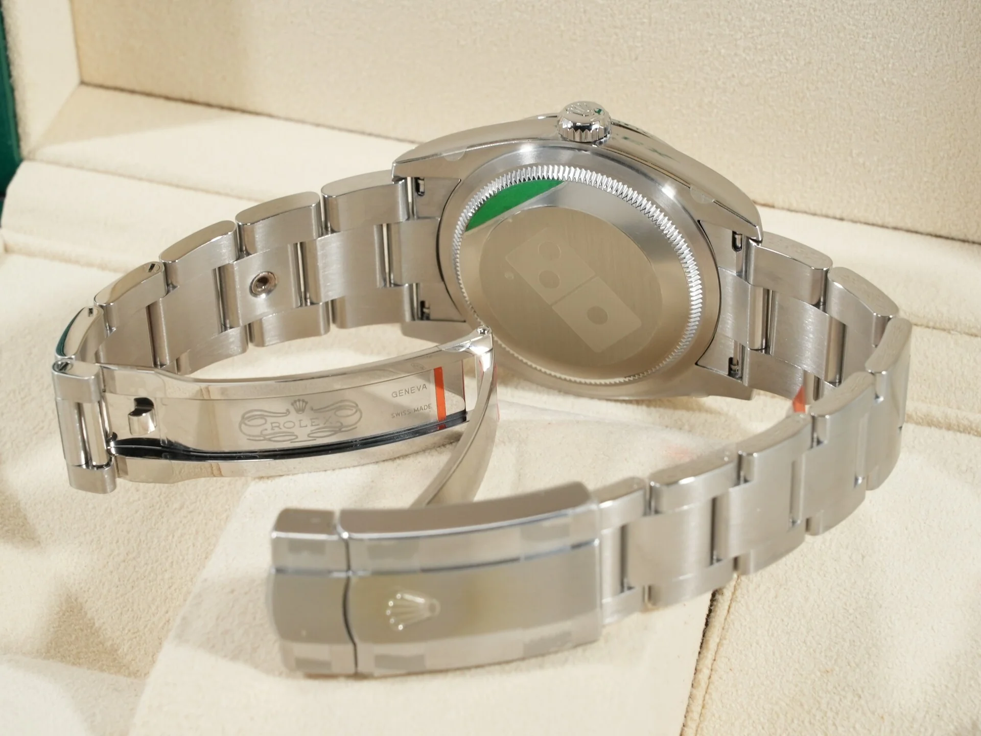 ロレックス オイスターパーペチュアル36 ドミノピザ Ref.126000 ステンレススチール シルバー文字盤 - Image 8