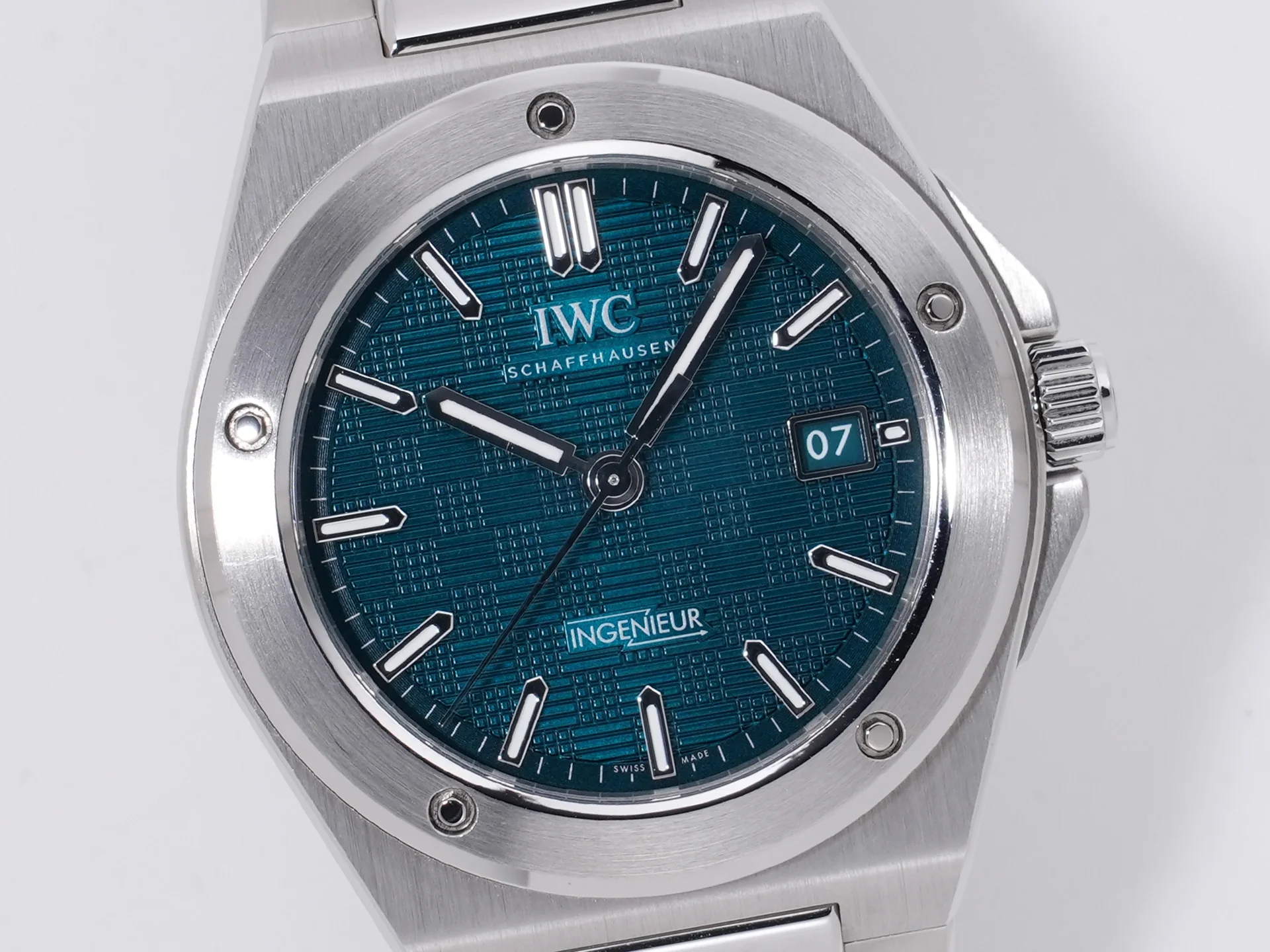 IWC インヂュニア オートマティック 40 Ref.IW328903 ステンレススチール グリーン文字盤 中古 v6375bks - Image 3