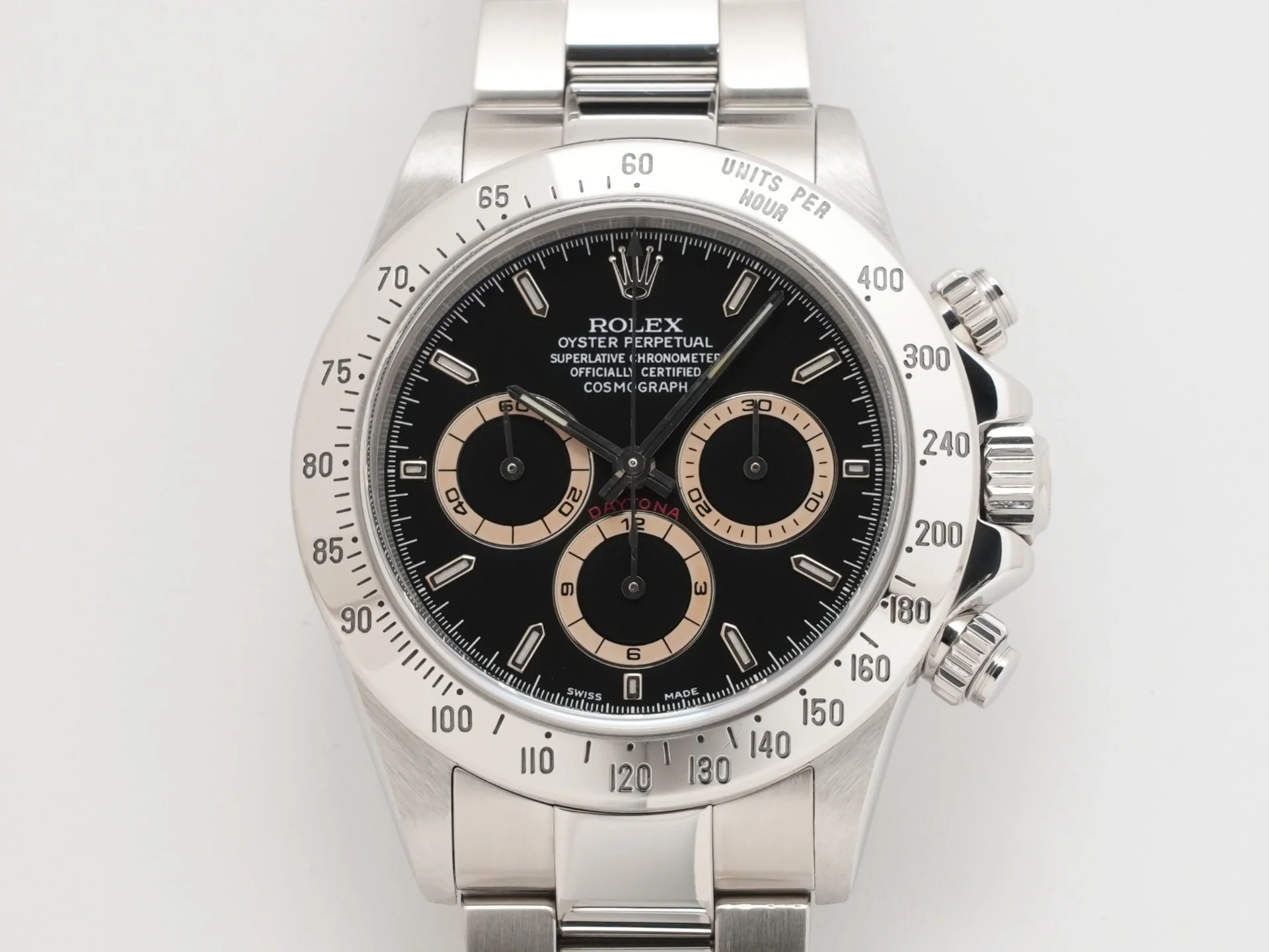 ロレックス デイトナ エルプリメロ Ref.16520 ステンレススチール ブラック文字盤 - Image 2