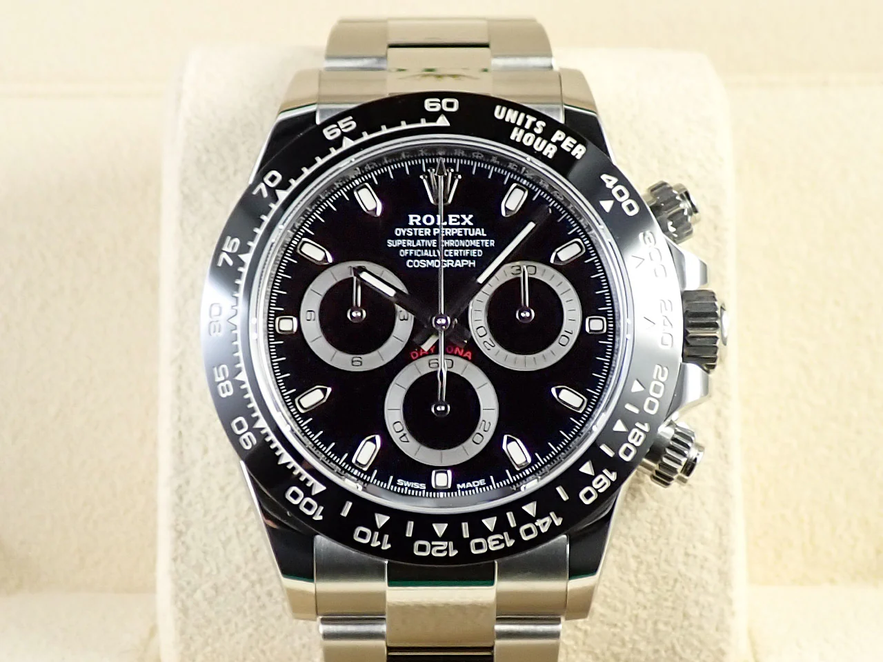 ロレックス デイトナ Ref.116500LN ステンレススチール ブラック文字盤 - Image 2