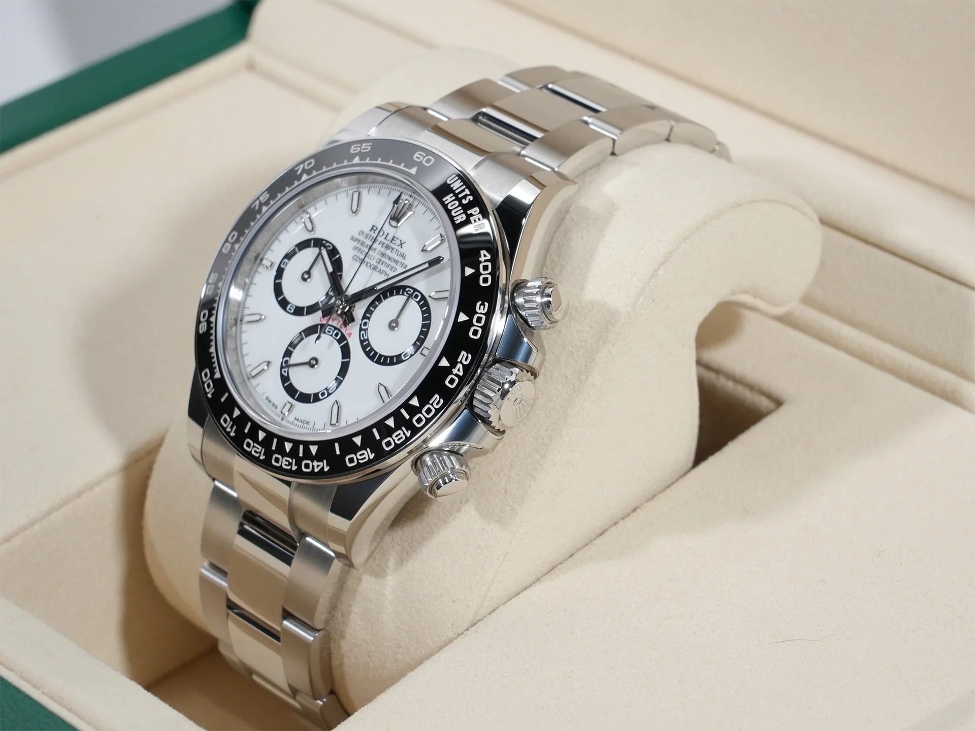 ロレックス デイトナ Ref.126500LN ステンレススチール ホワイト文字盤 - Image 4