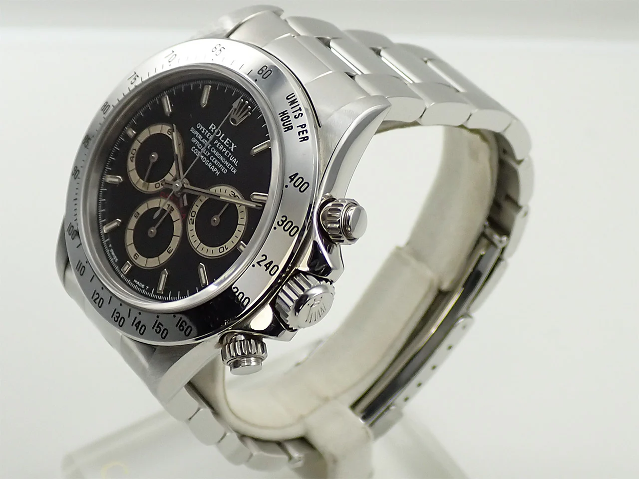 ロレックス デイトナ エルプリメロ Ref.16520 ステンレススチール ブラック文字盤 - Image 4