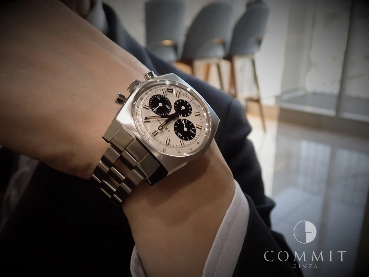 ゼニス エル・プリメロ リバイバル ルパン3世 セカンドリミッテッド Ref.03.L384-2.400/07.M384 ホワイト文字盤 美品 V8JPX6H6 - Image 11
