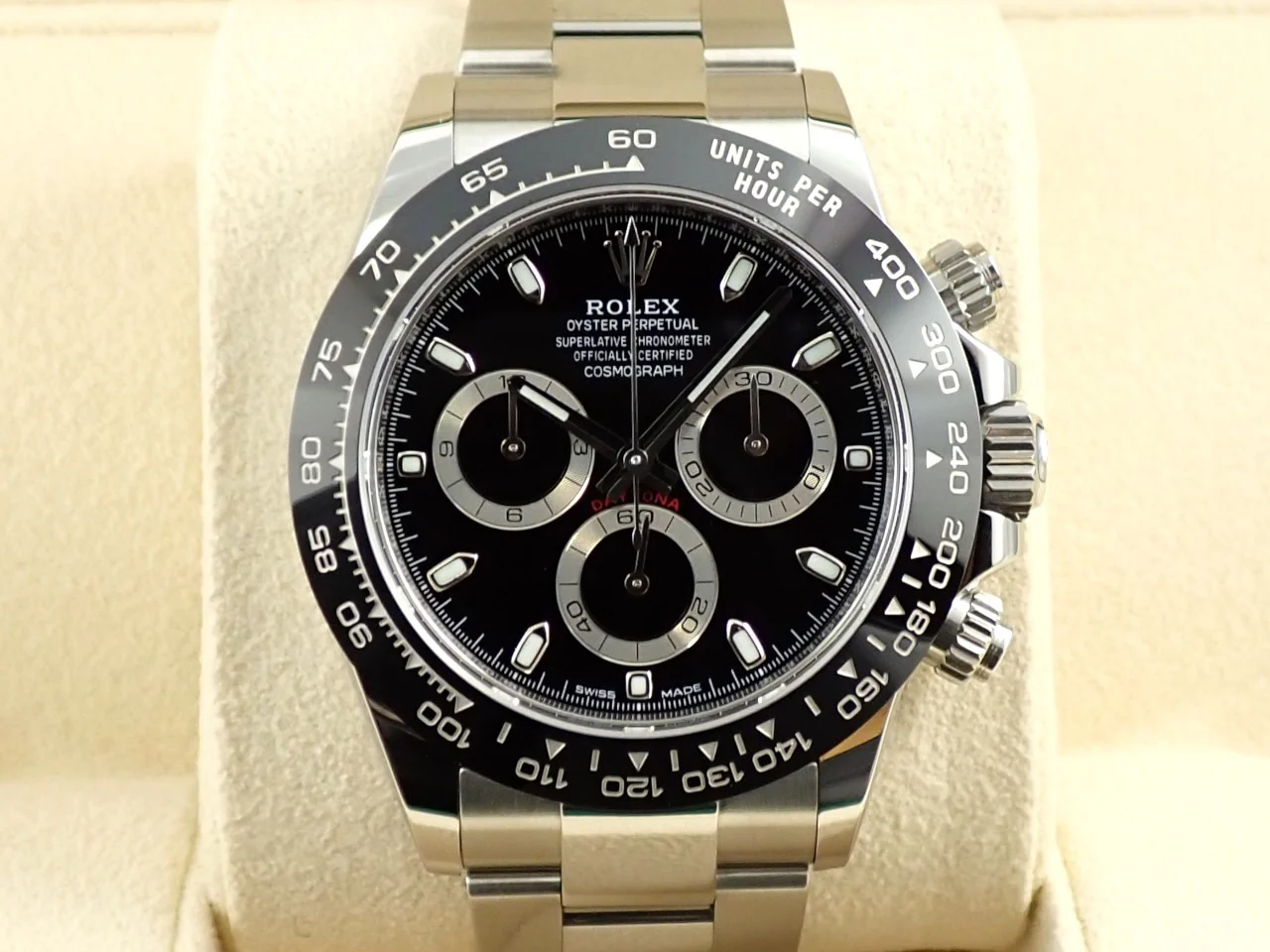 ロレックス デイトナ Ref.116500LN ステンレススチール ブラック文字盤 - Image 2