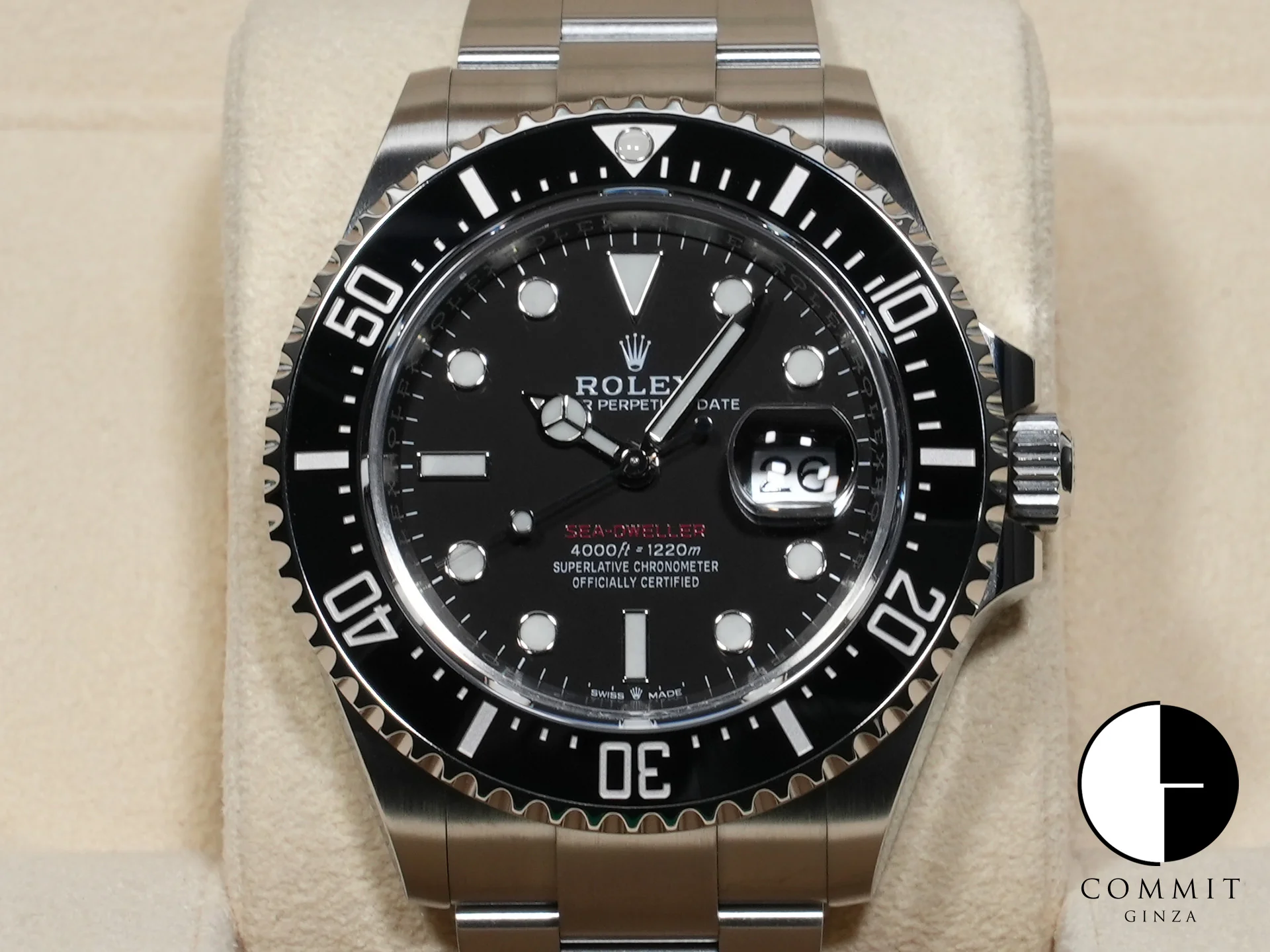 ロレックス シードゥエラー Ref.126600 ステンレススチール ブラック文字盤