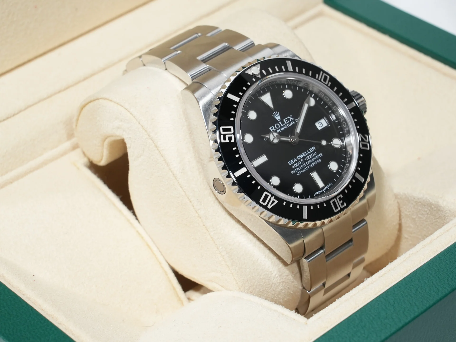 ロレックス シードゥエラー 4000 Ref.116600 ステンレススチール ブラック文字盤 中古 vcmsv66i - Image 5