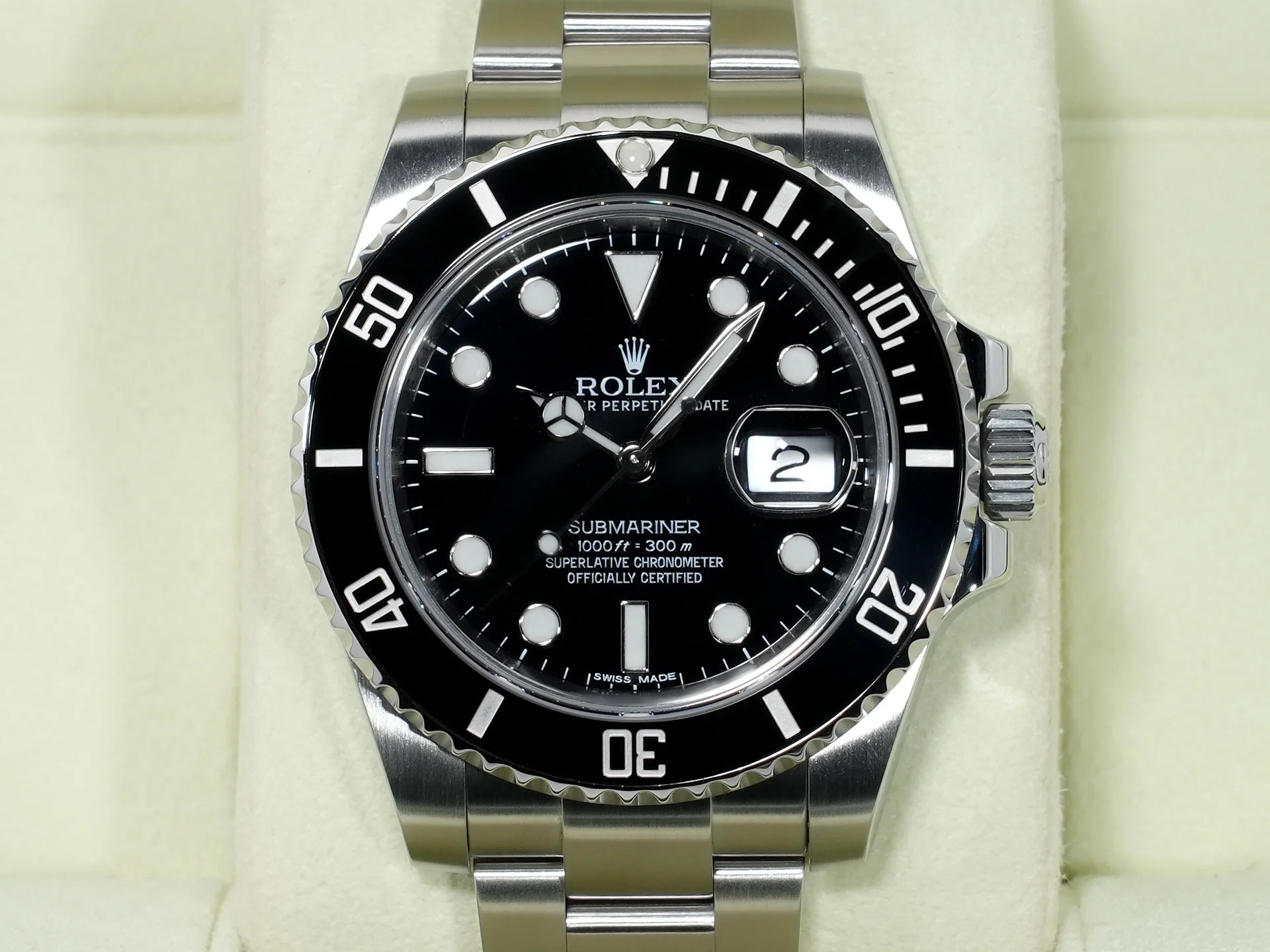 ロレックス サブマリーナー デイト Ref.116610LN ステンレススチール ブラック文字盤 中古 vgiixt7n - Image 2
