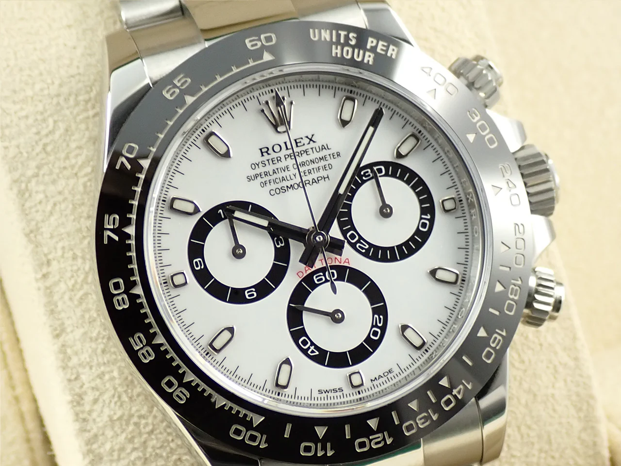 ロレックス デイトナ Ref.116500LN ステンレススチール ホワイト文字盤 - Image 3