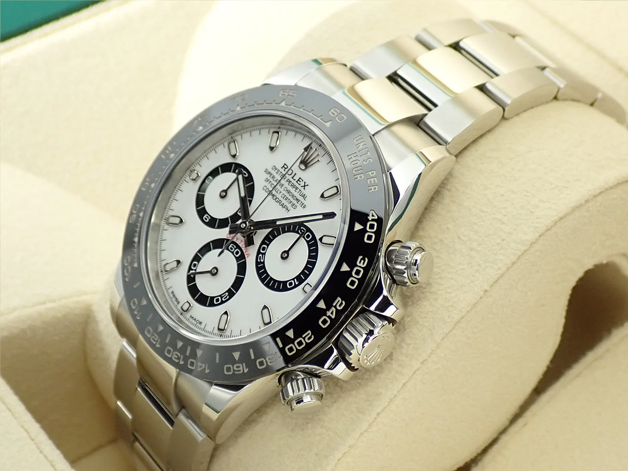 ロレックス デイトナ Ref.116500LN ステンレススチール ホワイト文字盤 - Image 4