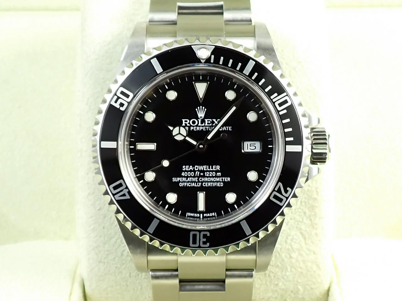 ロレックス シードゥエラー Ref.16600 ステンレススチール ブラック文字盤 - Image 2