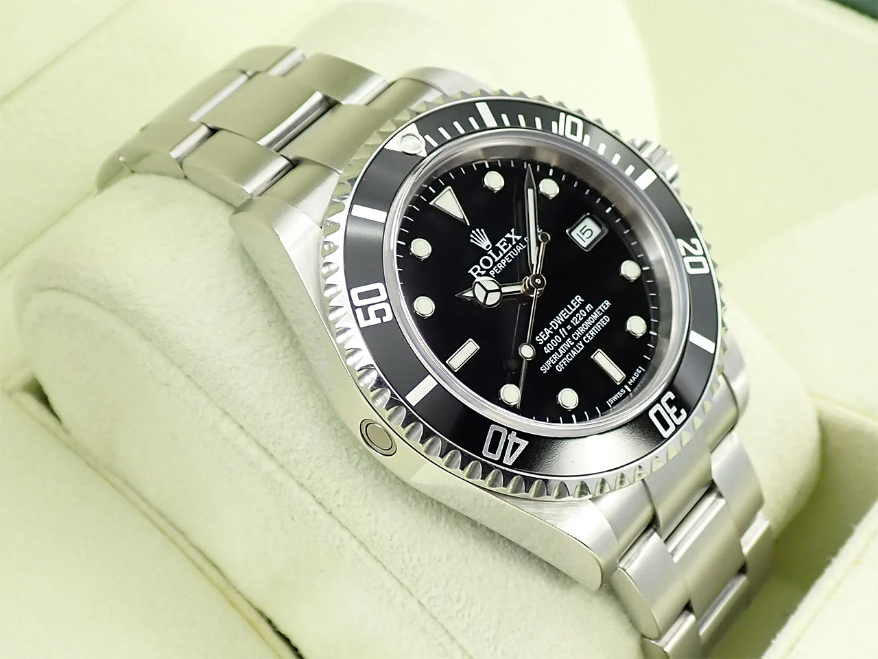 ロレックス シードゥエラー Ref.16600 ステンレススチール ブラック文字盤 - Image 5