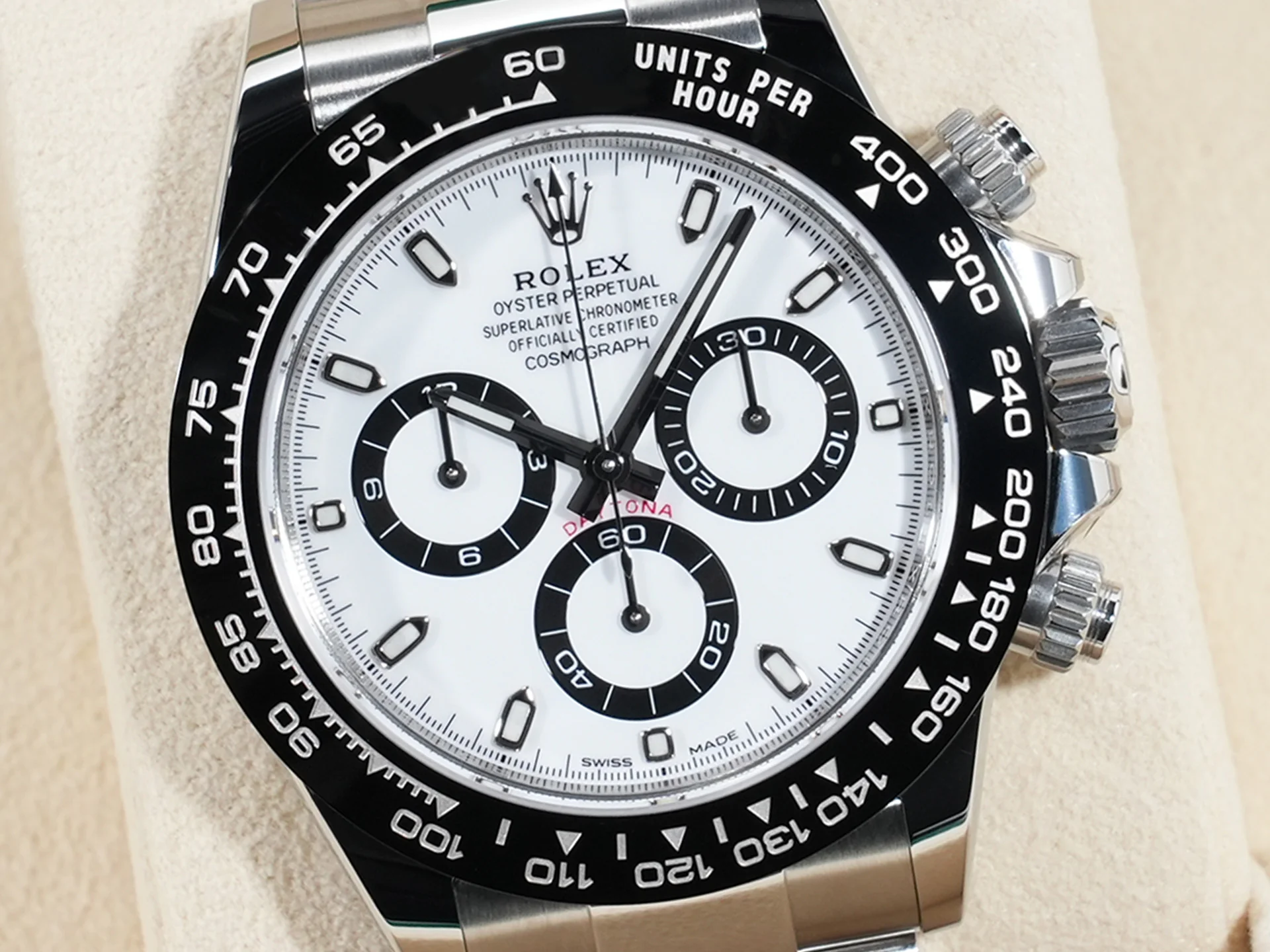 ロレックス デイトナ Ref.116500LN ステンレススチール ホワイト文字盤 - Image 3