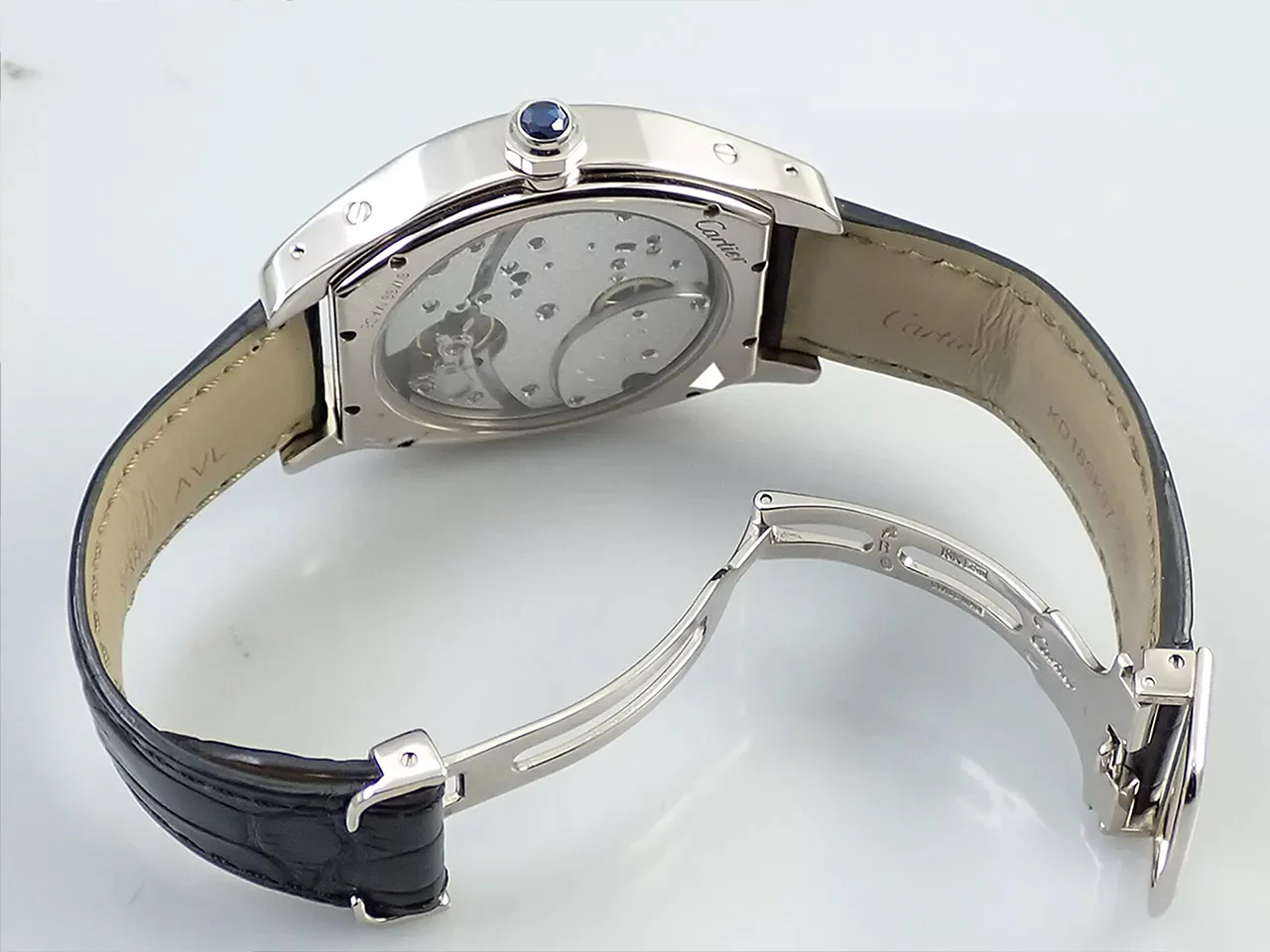 カルティエ トーチュ XL パワーリザーブ 8デイズ Ref.W1545951 シルバー文字盤 中古 VKS5AY68 - Image 7