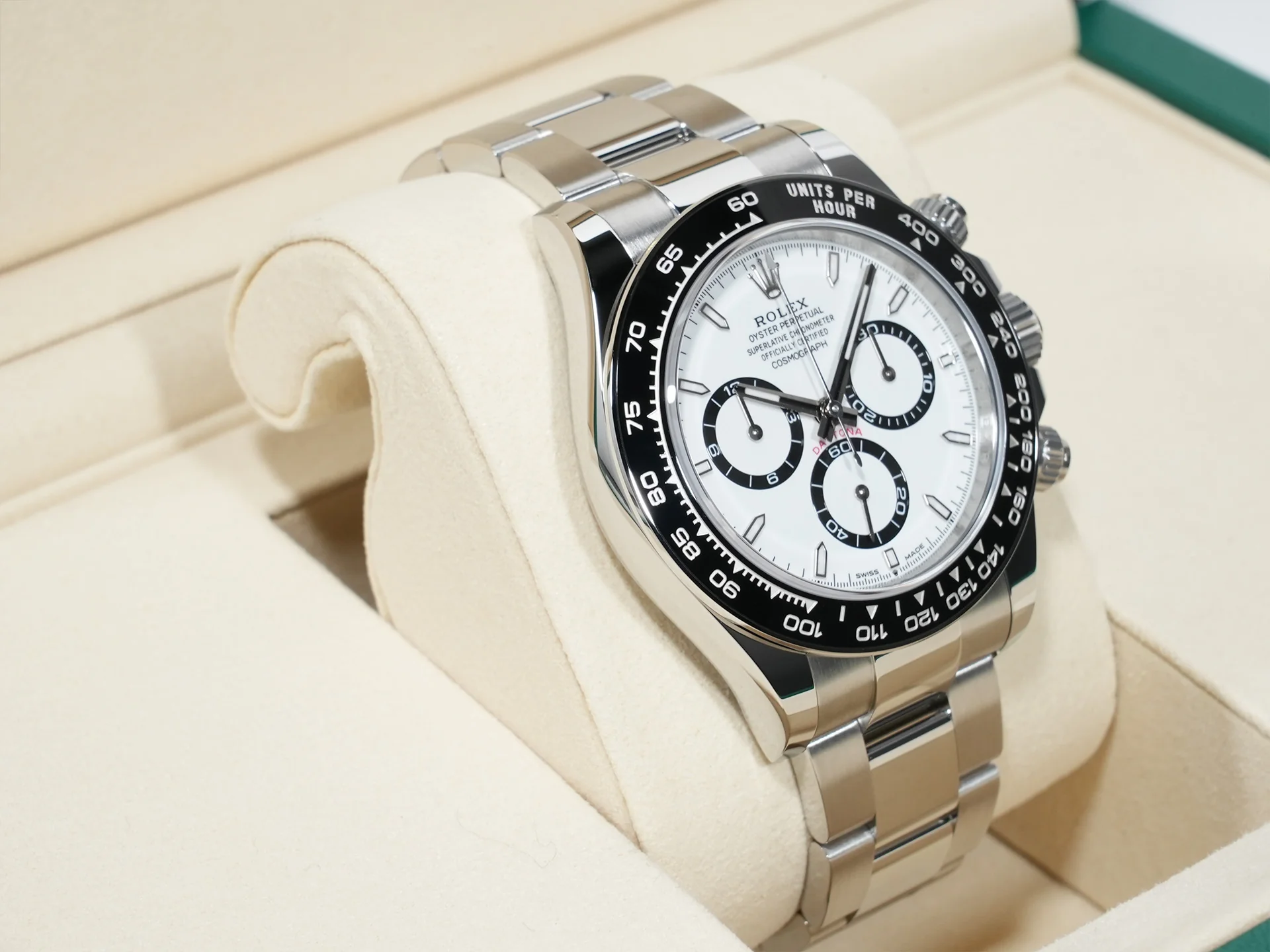 ロレックス デイトナ Ref.126500LN ステンレススチール ホワイト文字盤 未使用 vksppemc - Image 5