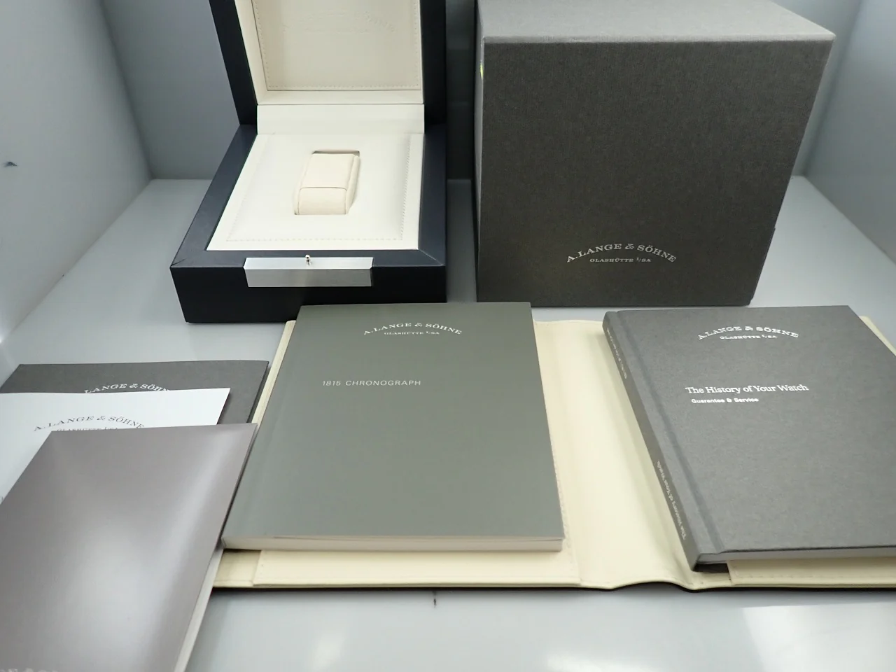 A.ランゲ&ゾーネ 1815 クロノグラフ Ref.414.026 シルバー文字盤 美品 VL99KVHK - Image 12