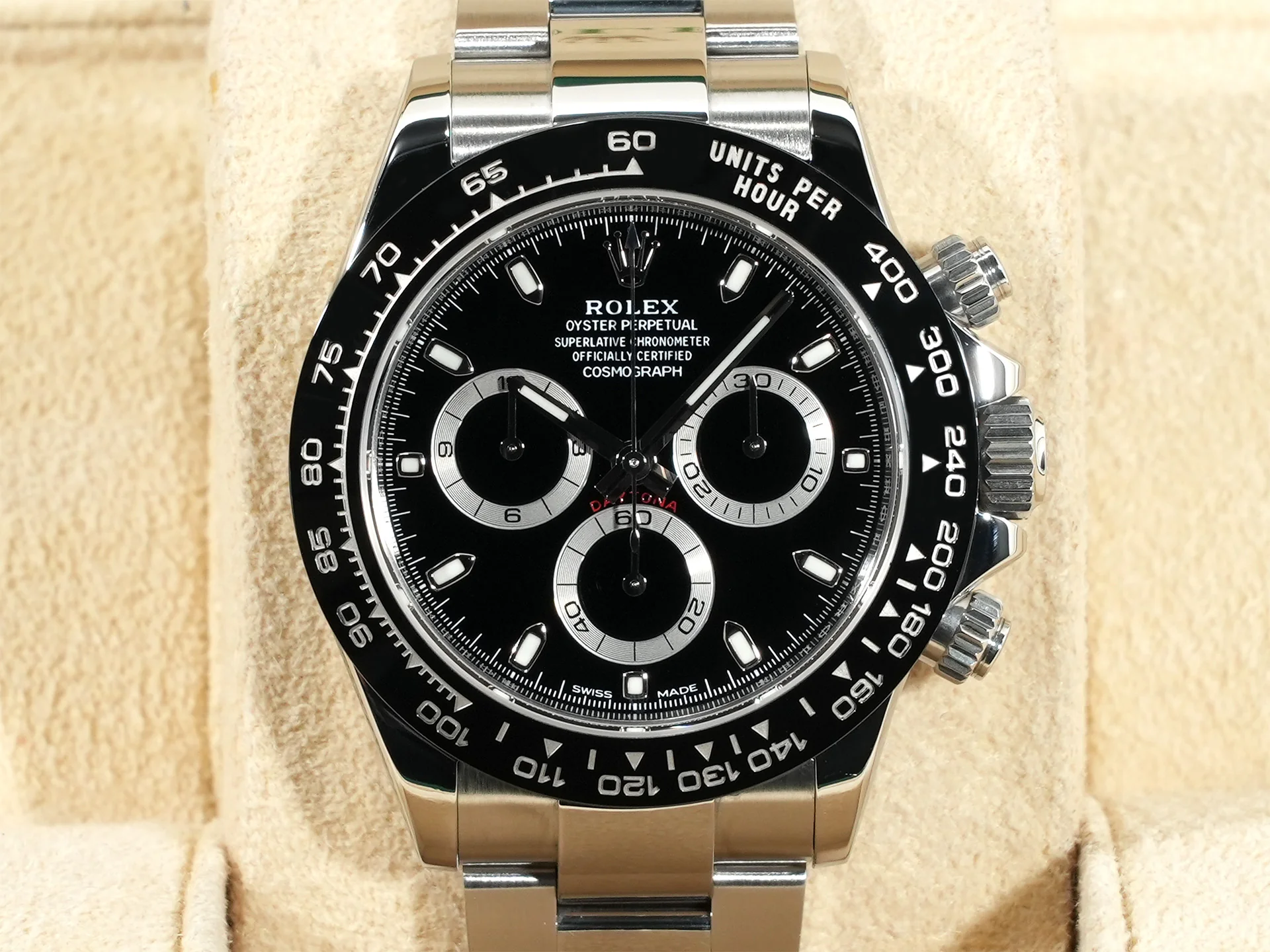 ロレックス デイトナ Ref.116500LN ステンレススチール ブラック文字盤 - Image 2