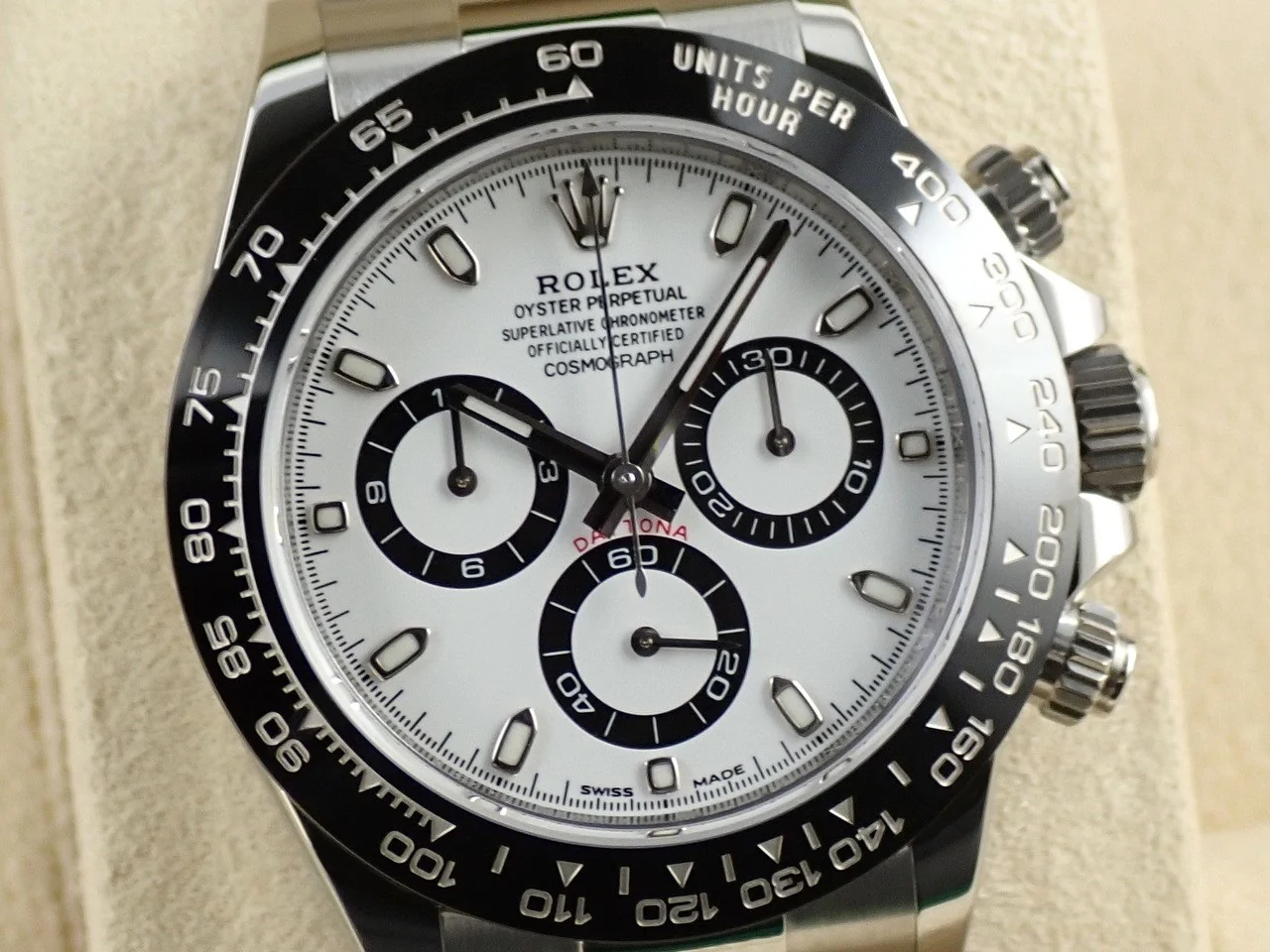 ロレックス デイトナ Ref.116500LN ステンレススチール ホワイト文字盤 - Image 3