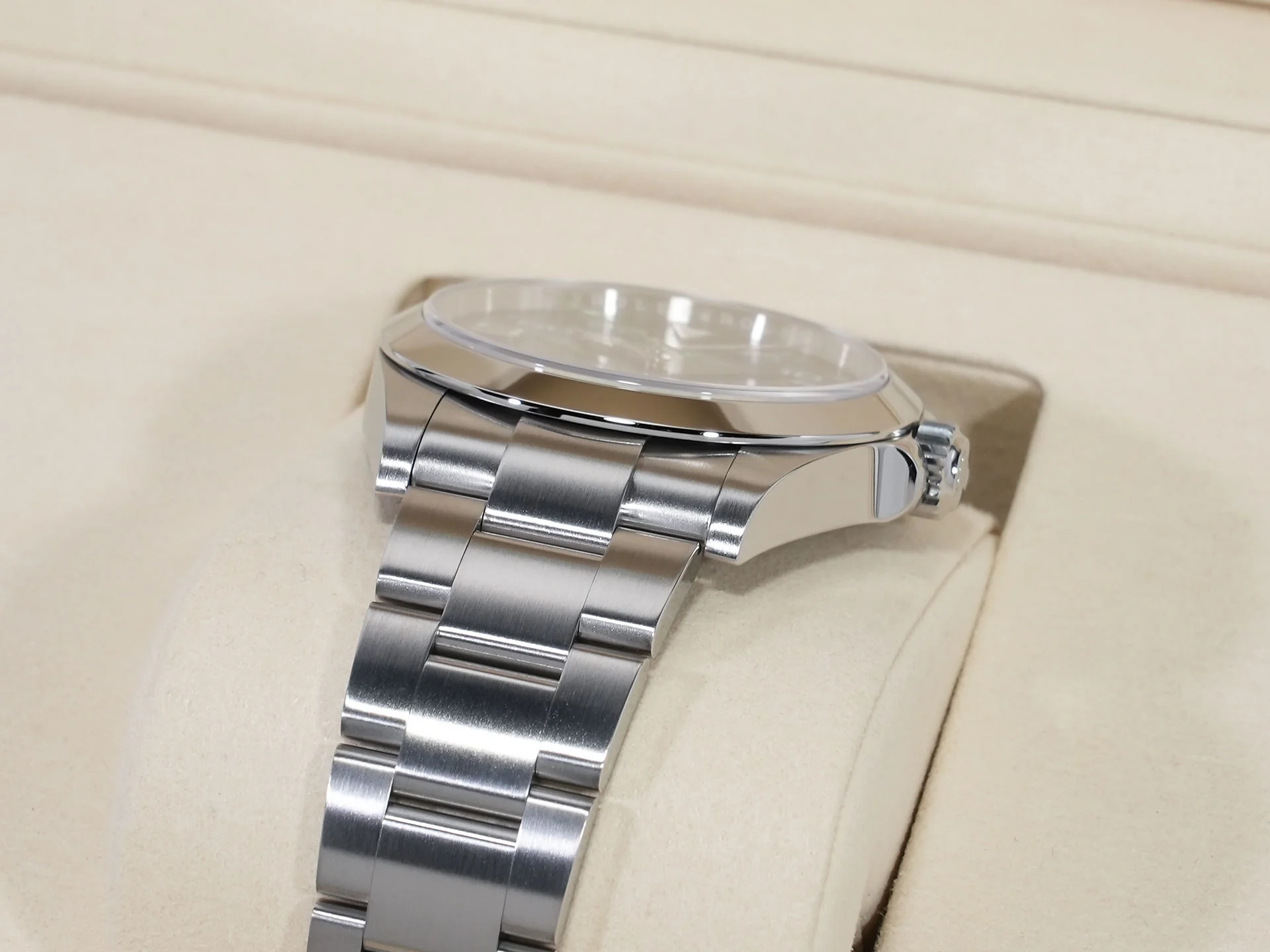 ロレックス エアキング Ref.126900 ステンレススチール ブラック文字盤 オイスターブレスレット 美品 vokhqpvp - Image 6