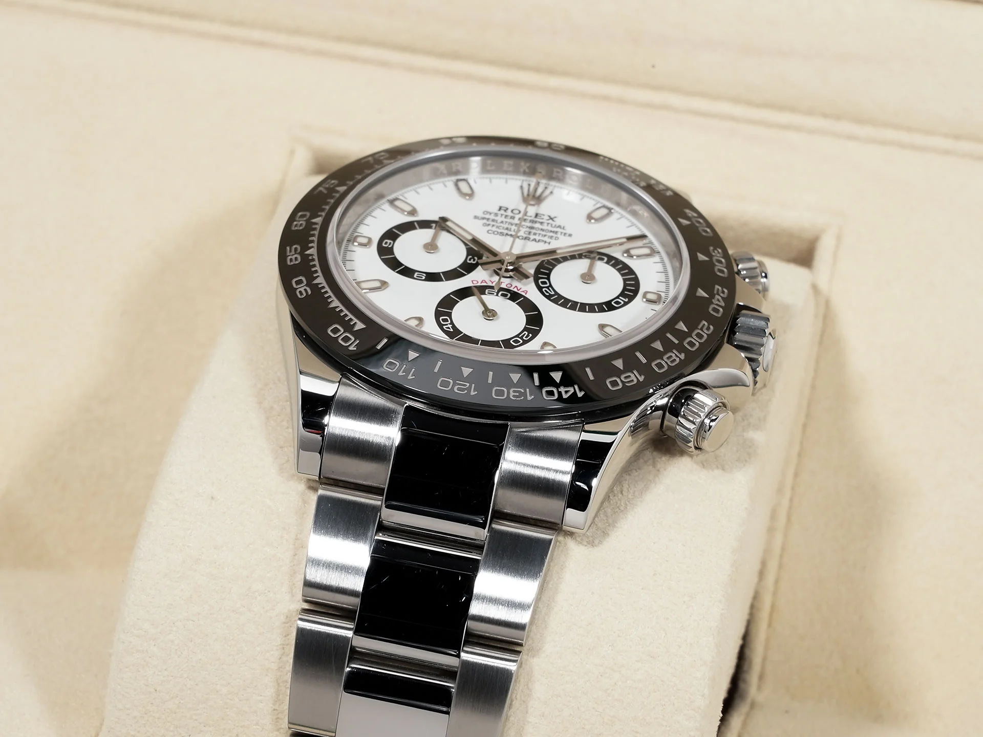 ロレックス デイトナ Ref.116500LN ステンレススチール ホワイト文字盤 - Image 6