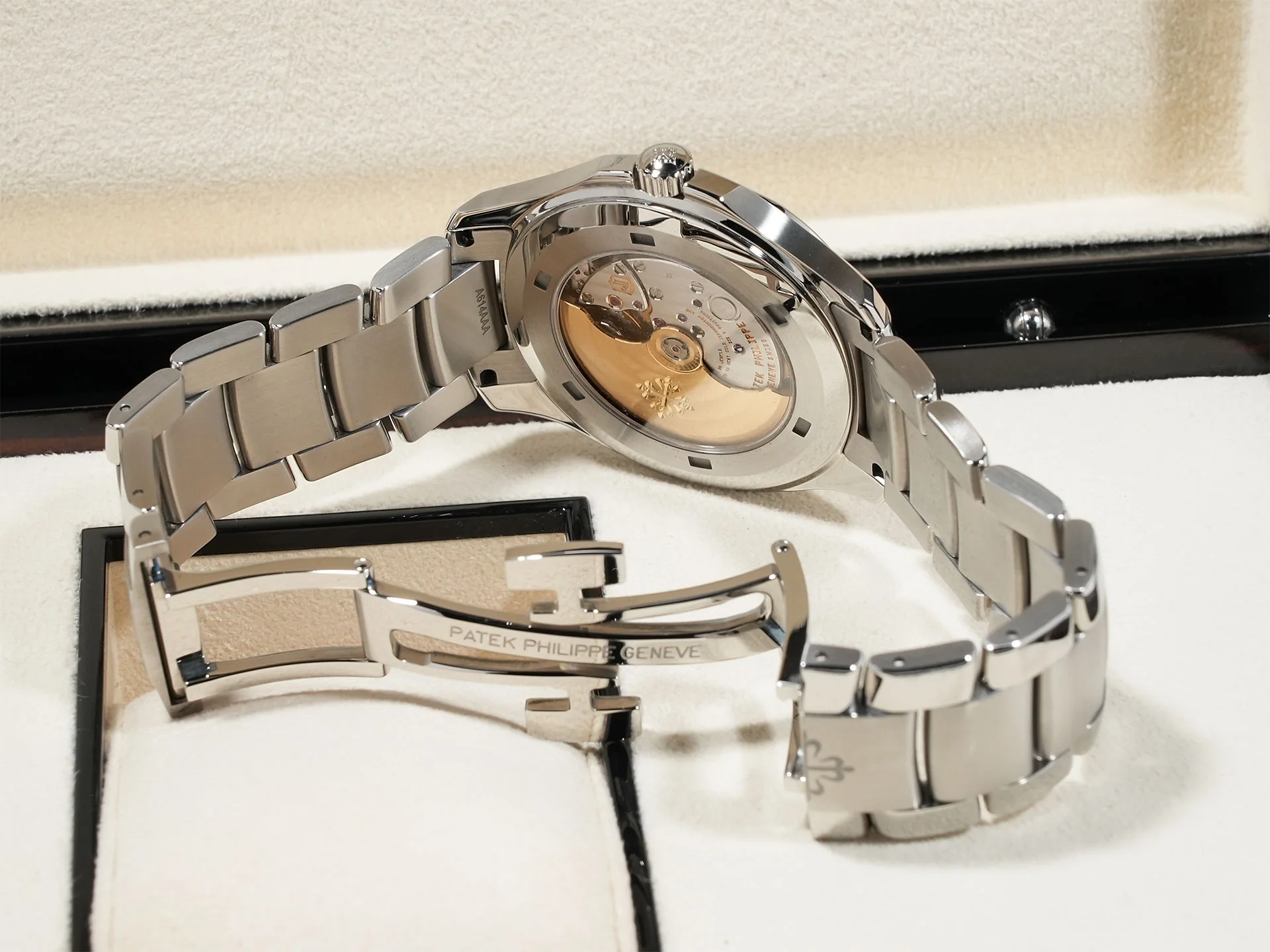 パテックフィリップ アクアノート エクストララージ Ref.5167/1A-001 ステンレススチール ブラック文字盤 - Image 8