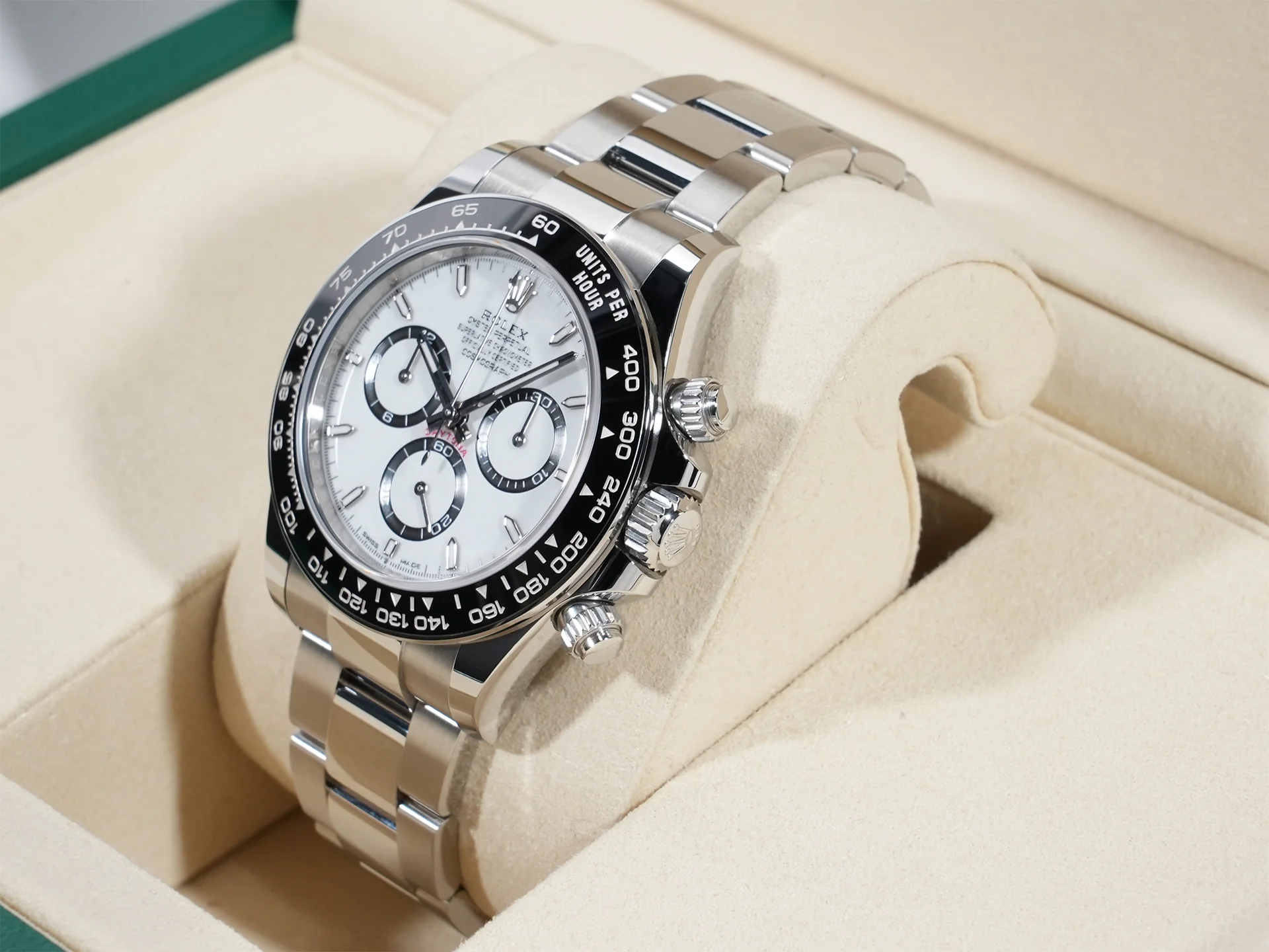 ロレックス デイトナ Ref.126500LN ステンレススチール ホワイト文字盤 - Image 4