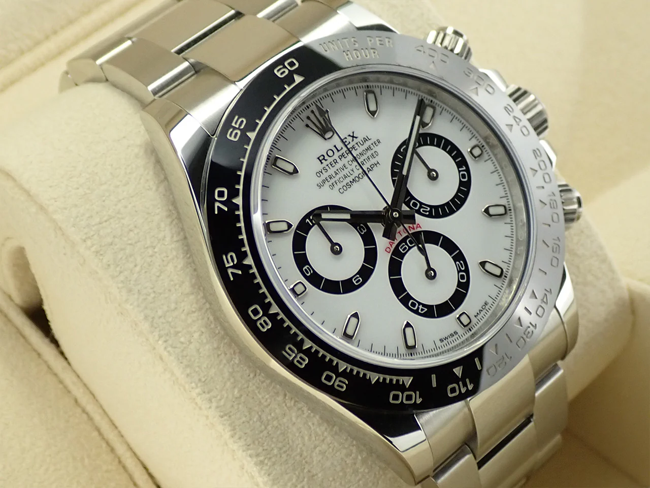 ロレックス デイトナ Ref.116500LN ステンレススチール ホワイト文字盤 - Image 5