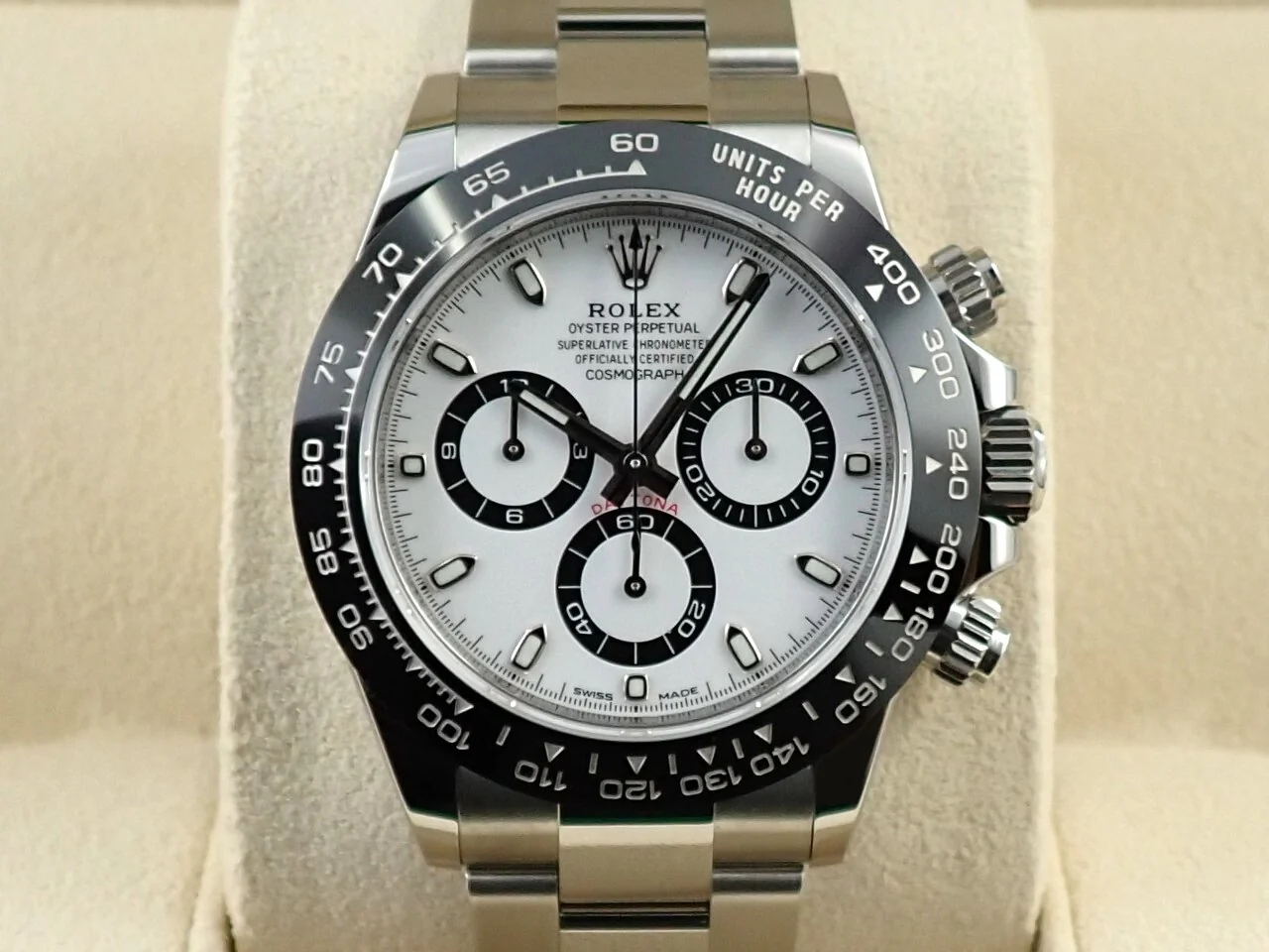 ロレックス デイトナ Ref.116500LN ステンレススチール ホワイト文字盤 - Image 2