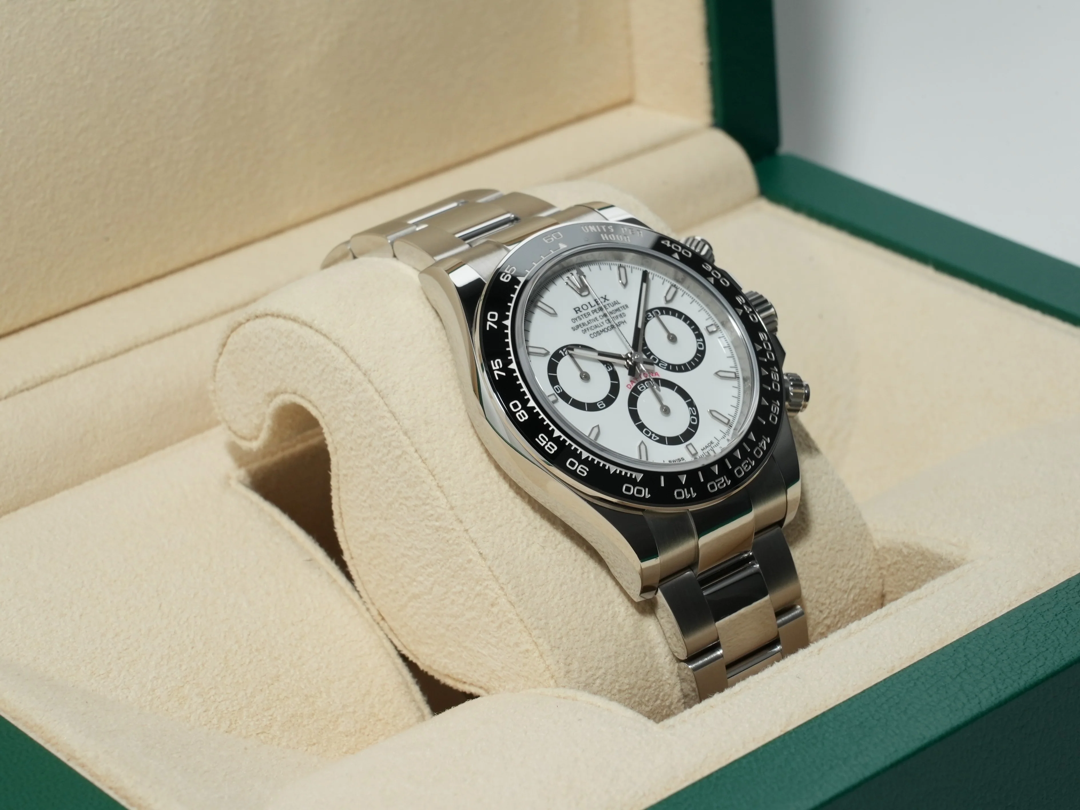 ロレックス デイトナ Ref.126500LN ステンレススチール ホワイト文字盤 - Image 5