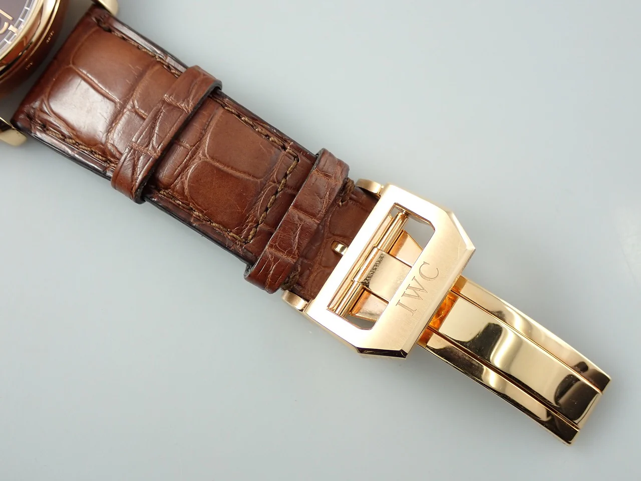 IWC ポルトギーゼ オートマティック Ref.IW500124 18KREG ブラウン文字盤 美中古 W3244966 - Image 8