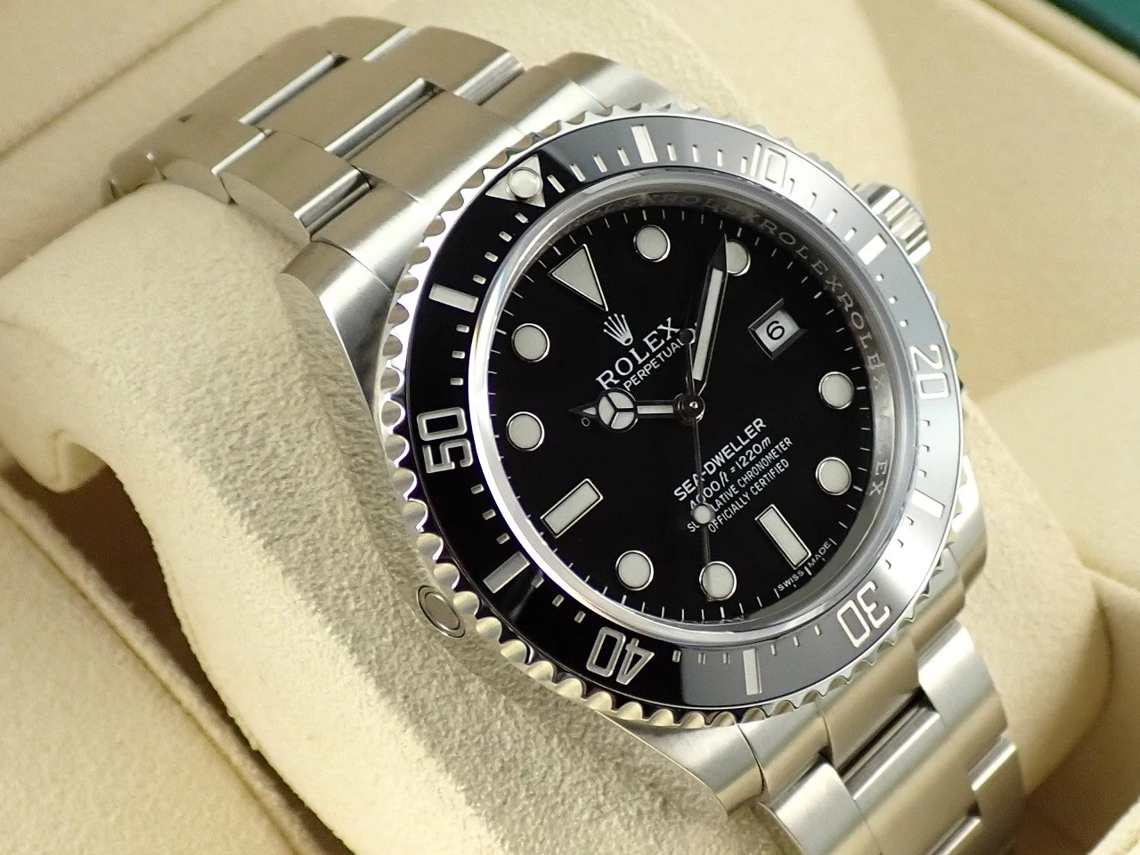 ロレックス シードゥエラー 4000 Ref.116600 ステンレススチール ブラック文字盤 - Image 5