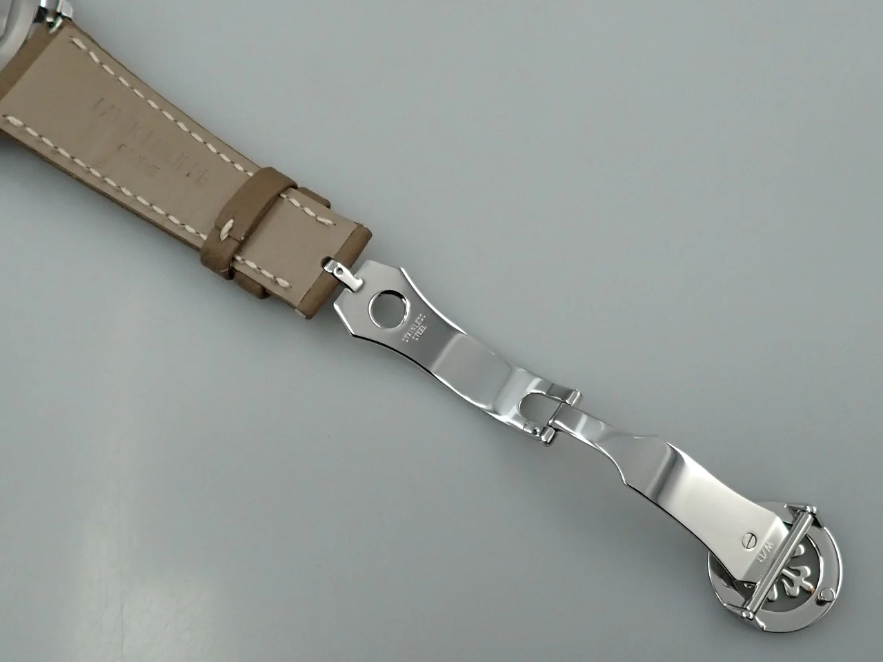 パテックフィリップ コンプリケーション ワールドタイム クロノグラフ Ref.5935A-001 ステンレススチール ローズゴールドメッキ オパーリン文字盤 - Image 9