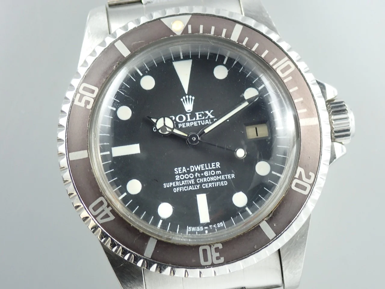 ロレックス シードゥエラー Ref.1665 ステンレススチール ブラック文字盤 - Image 3