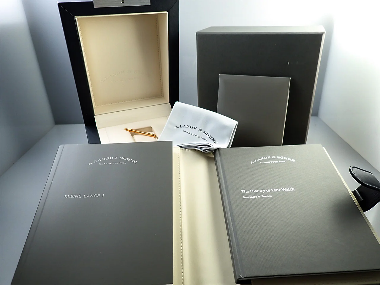 A.ランゲ＆ゾーネ リトル ランゲ1 Ref.181.037 ココアブラウン文字盤 美品 W5S96191 - Image 12