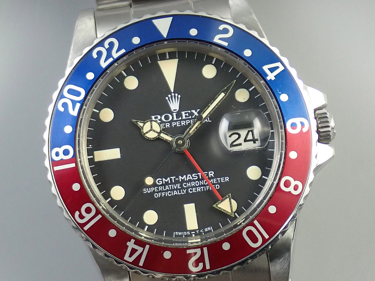 ロレックス GMTマスター Ref.16750 ステンレススチール ブラック文字盤 中古 W6332433 - Image 3