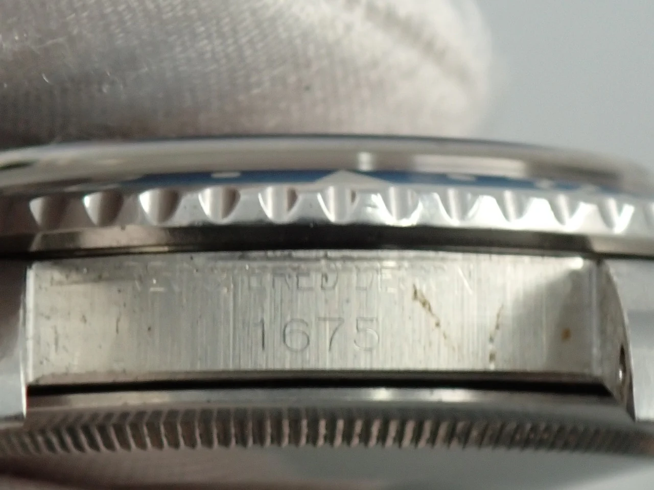 ロレックス GMTマスター Ref.1675 ステンレススチール ブラック文字盤 オイスターブレスレット - Image 11