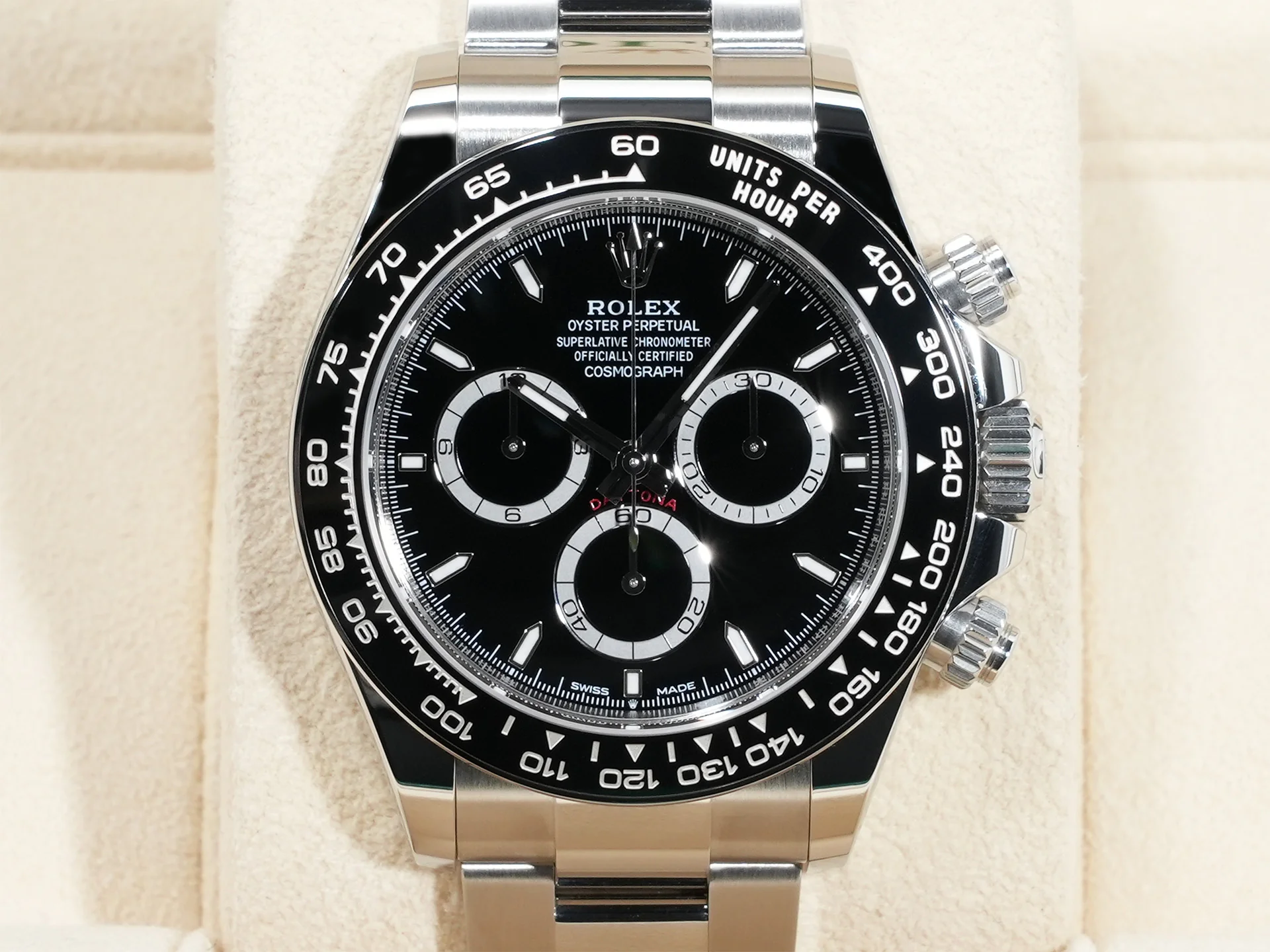 ロレックス デイトナ Ref.126500LN ステンレススチール ブラック文字盤 - Image 2