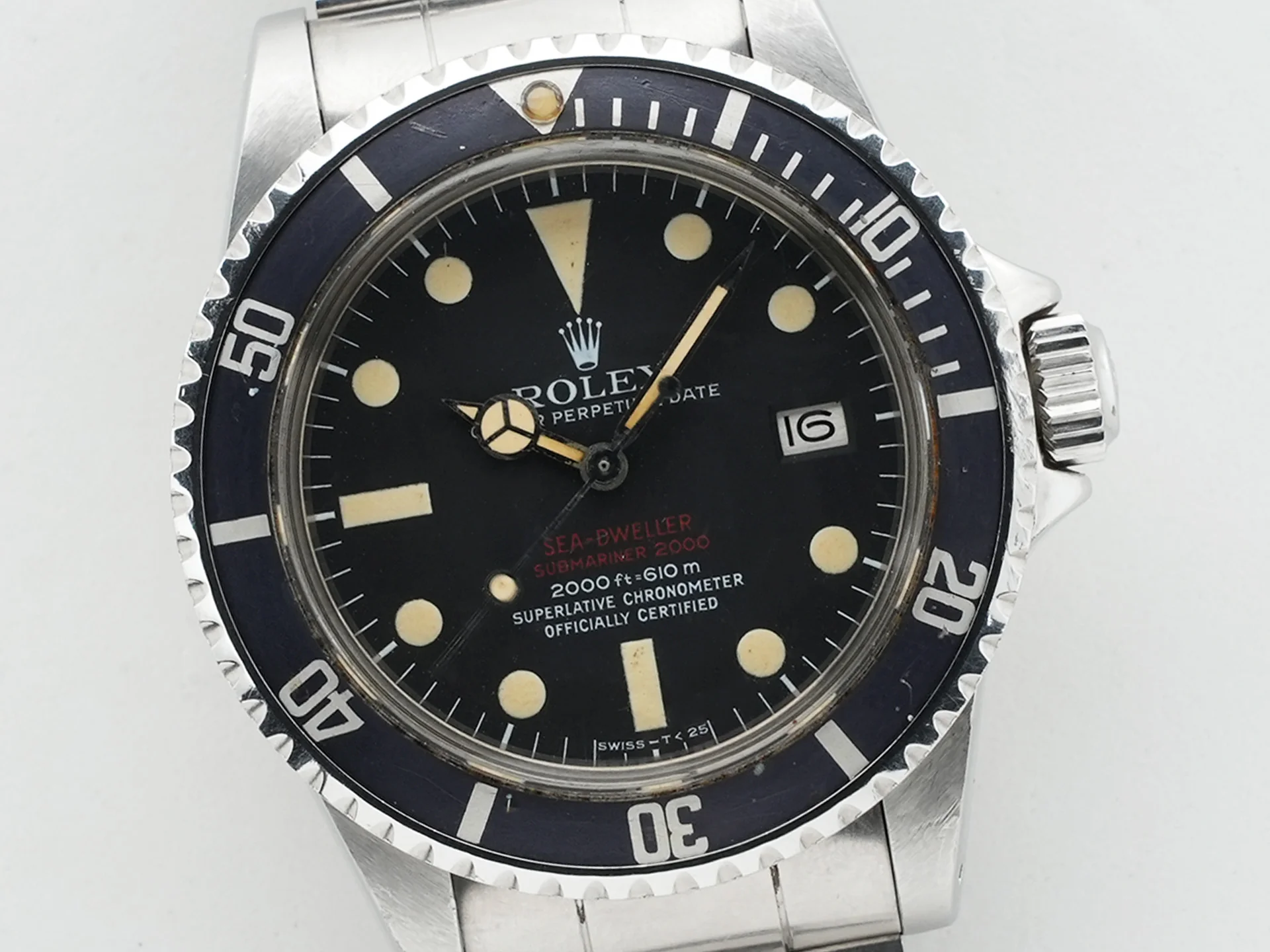 ロレックス シードゥエラー Ref.1665 ステンレススチール ブラック文字盤 中古 woony2z6 - Image 3