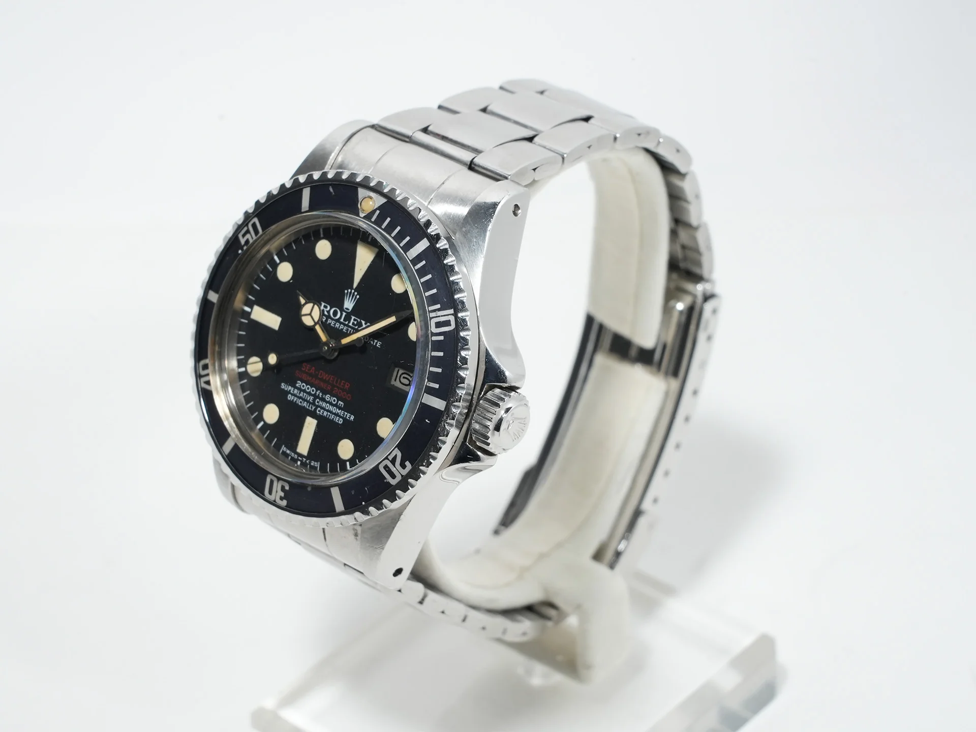 ロレックス シードゥエラー Ref.1665 ステンレススチール ブラック文字盤 中古 woony2z6 - Image 4